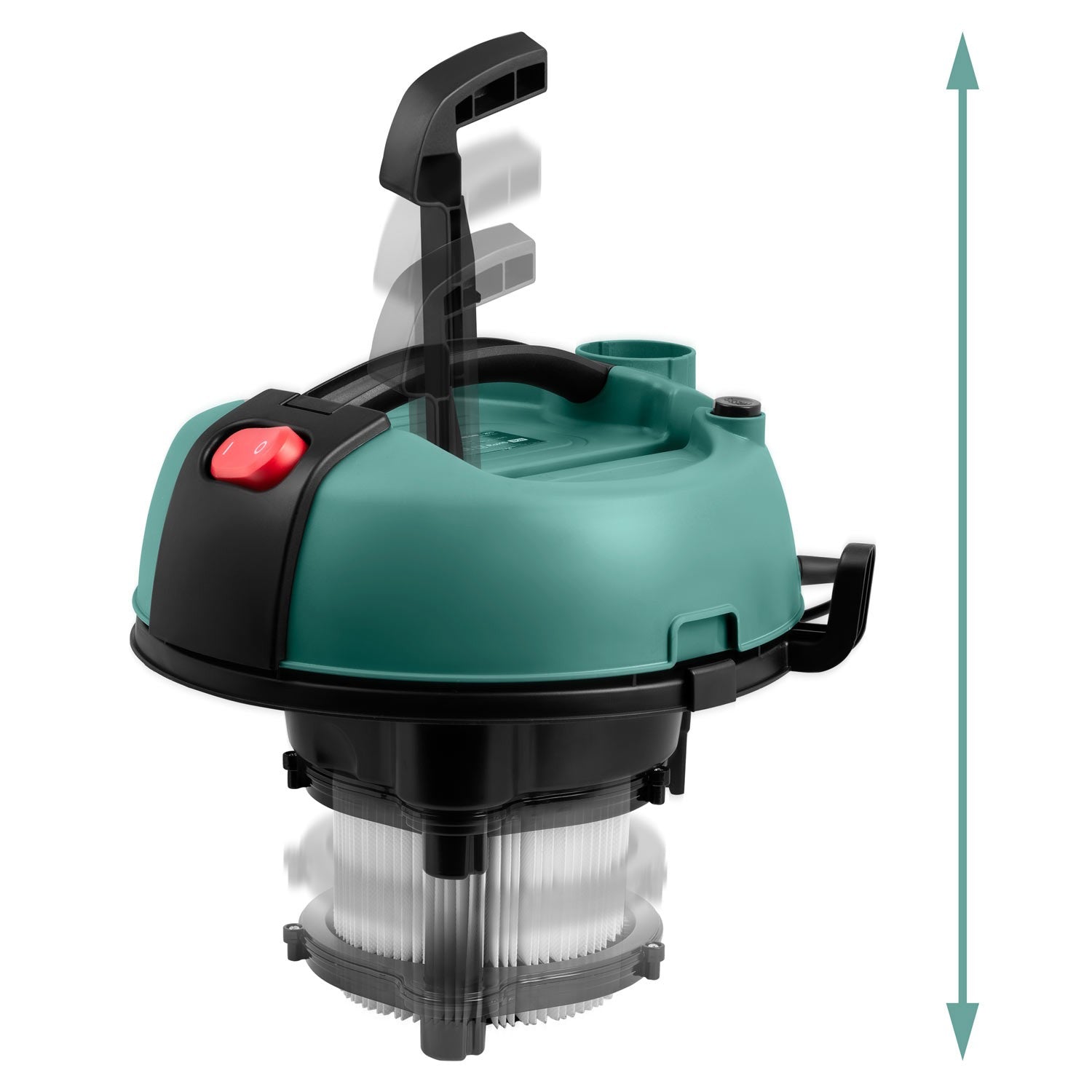 20 L 1200 W HM-400 pramoninis dulkių siurblys
