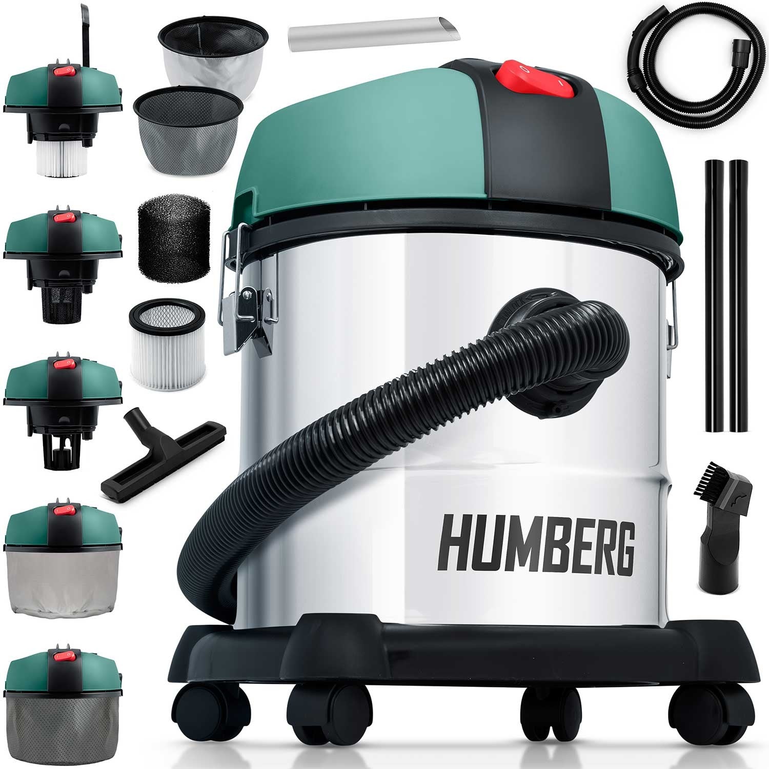 20 L 1200 W HM-400 pramoninis dulkių siurblys