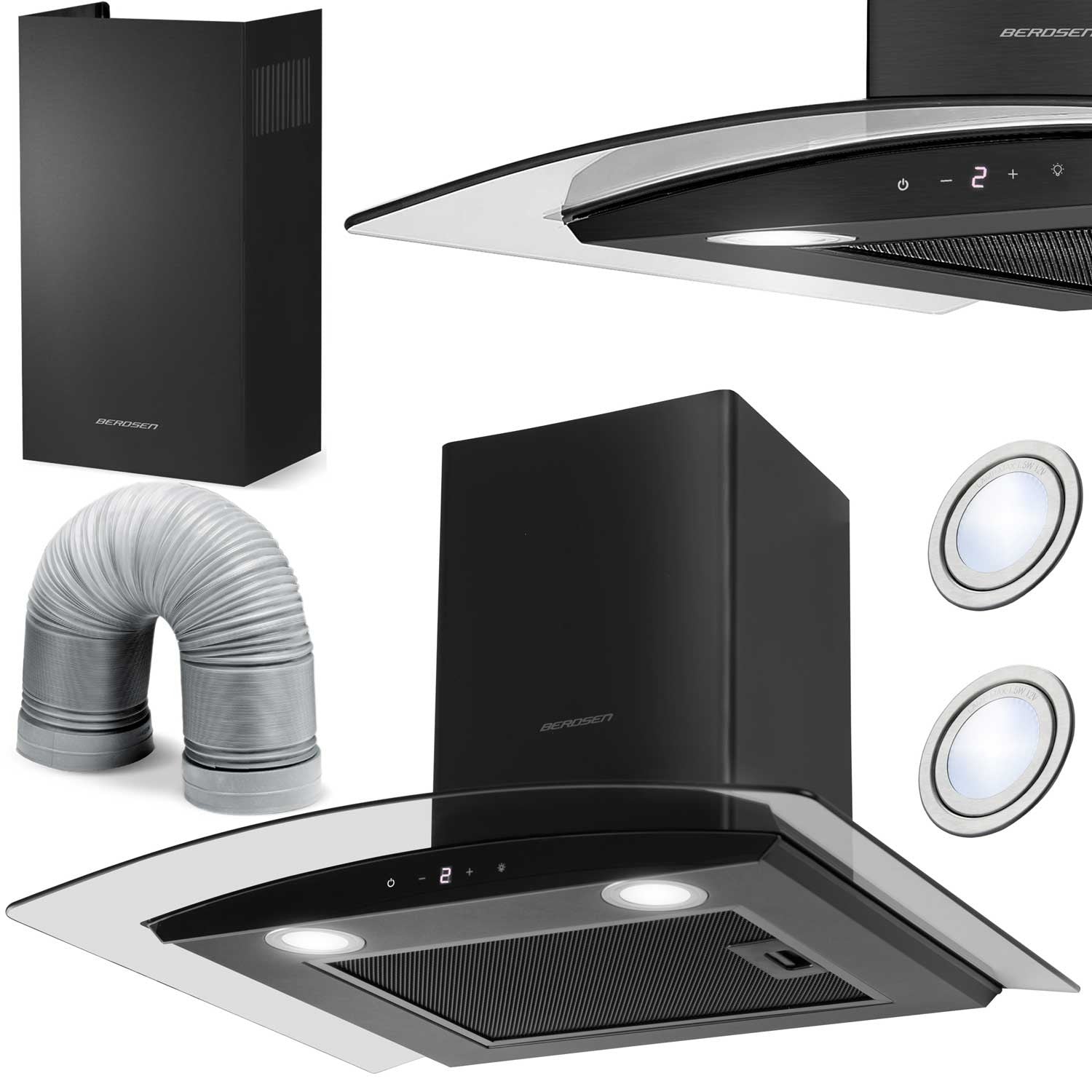 Virtuvės dangtelis 60 cm