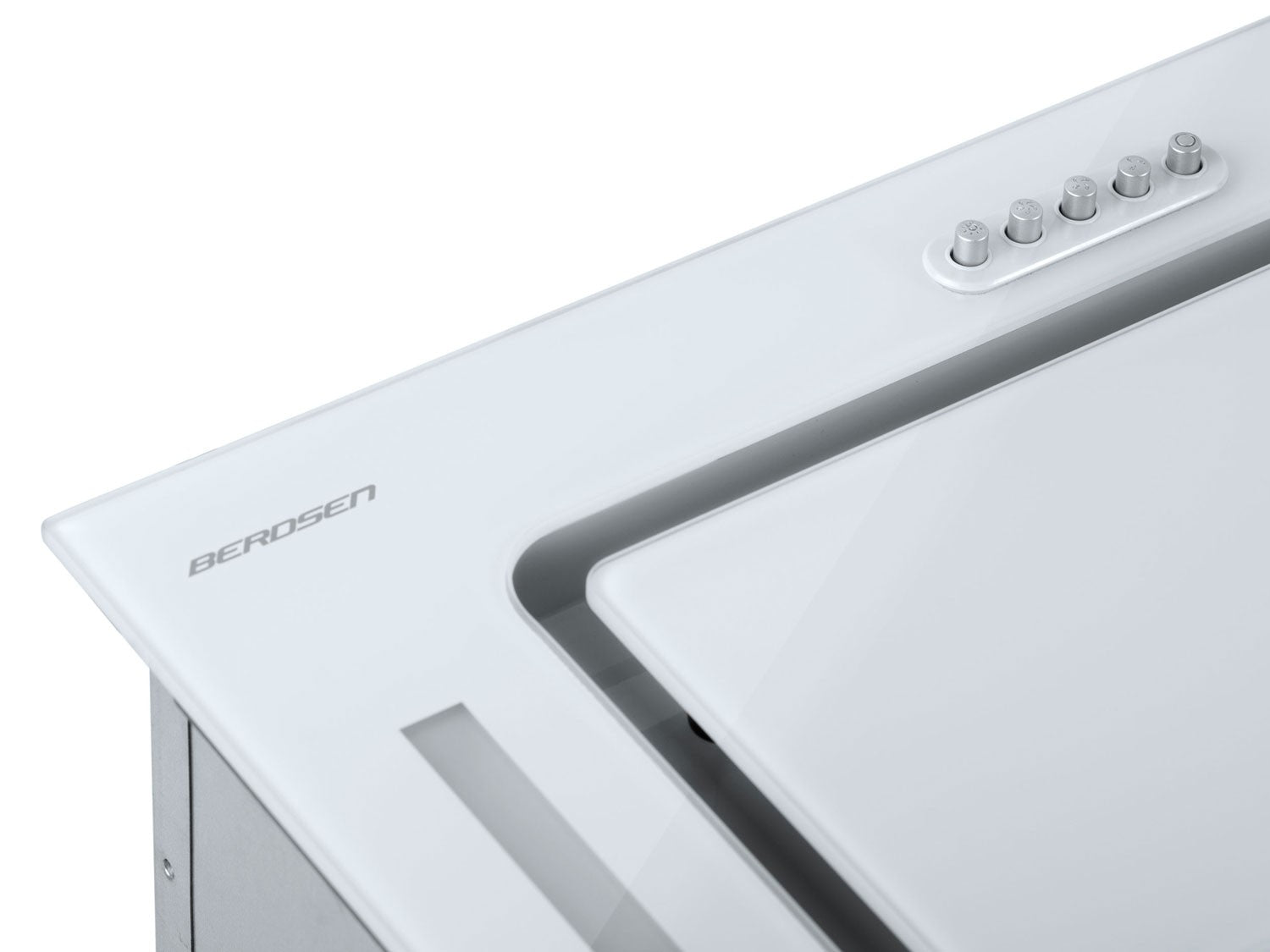 Virtuvės dangtelis 52 cm balta BE-52A