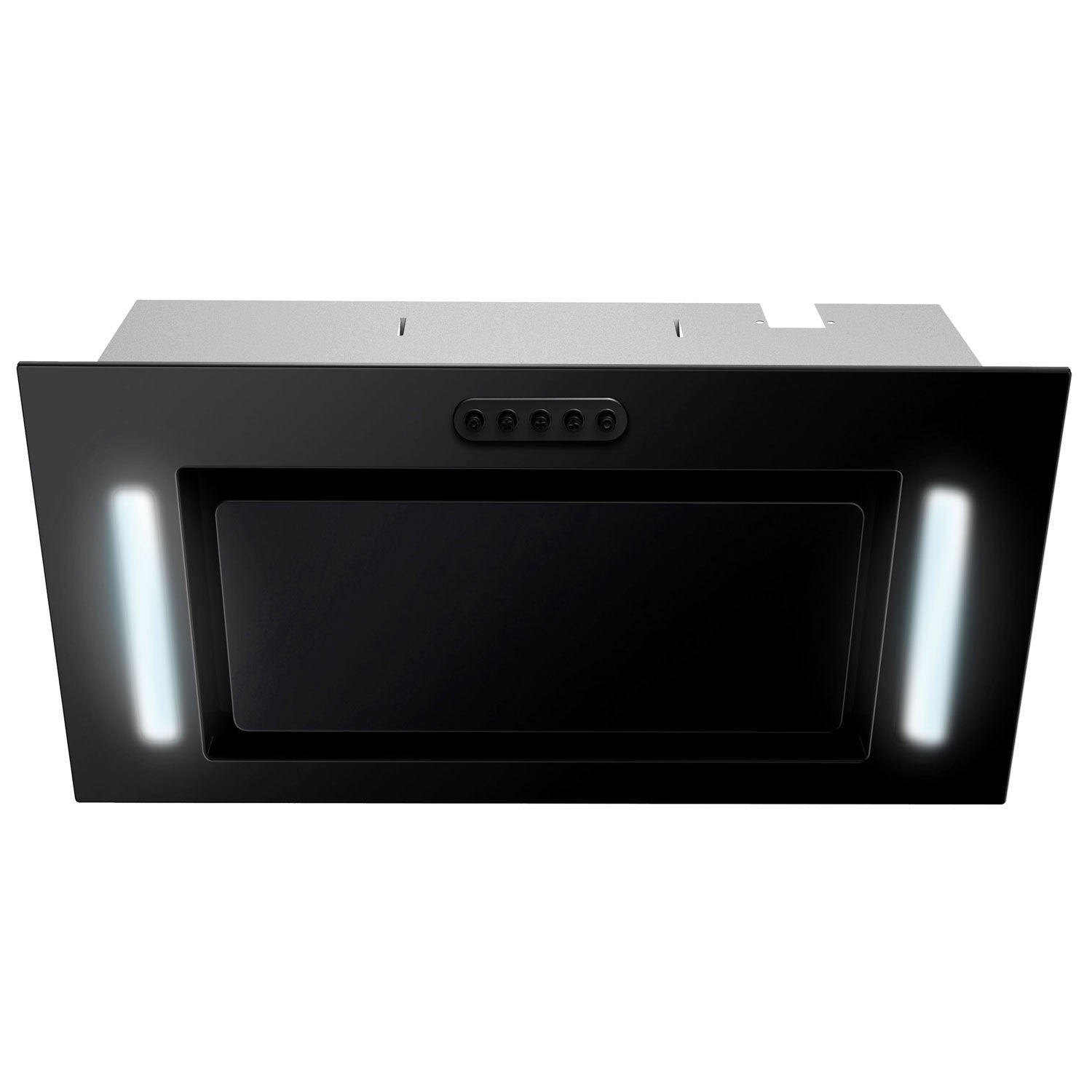 Virtuvės dangtelis 52 cm juodas BE-52A