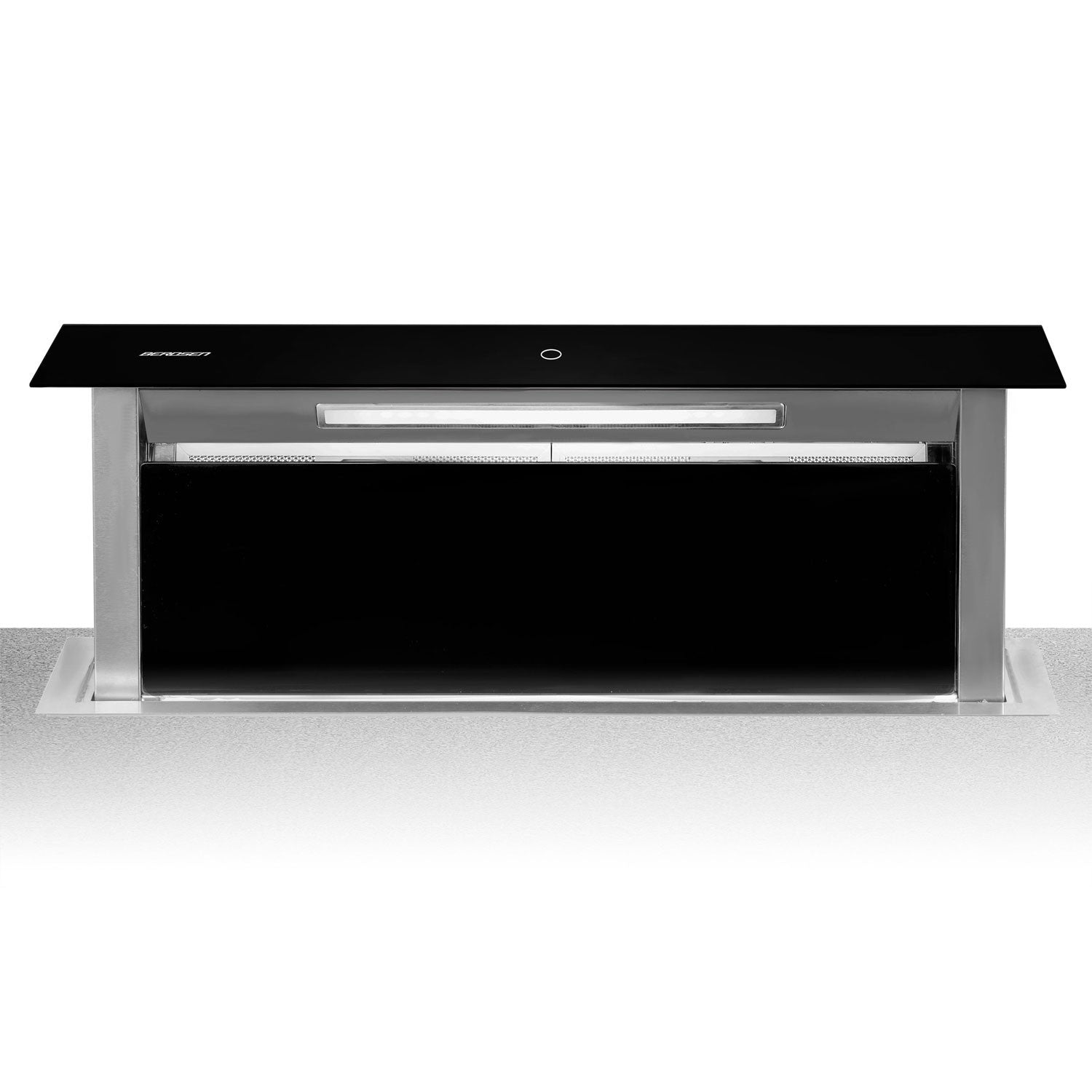 Virtuvės dangtelis 90 cm juodas BT-290