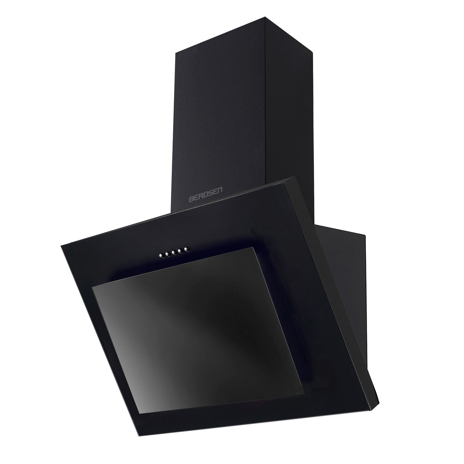 Virtuvės kamino dangtelis 60 cm Berdsen BT-215 juodas