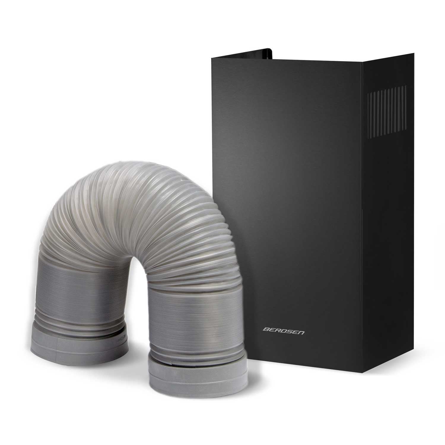 Virtuvės kamino dangtelis 60 cm Berdsen BT-215 juodas