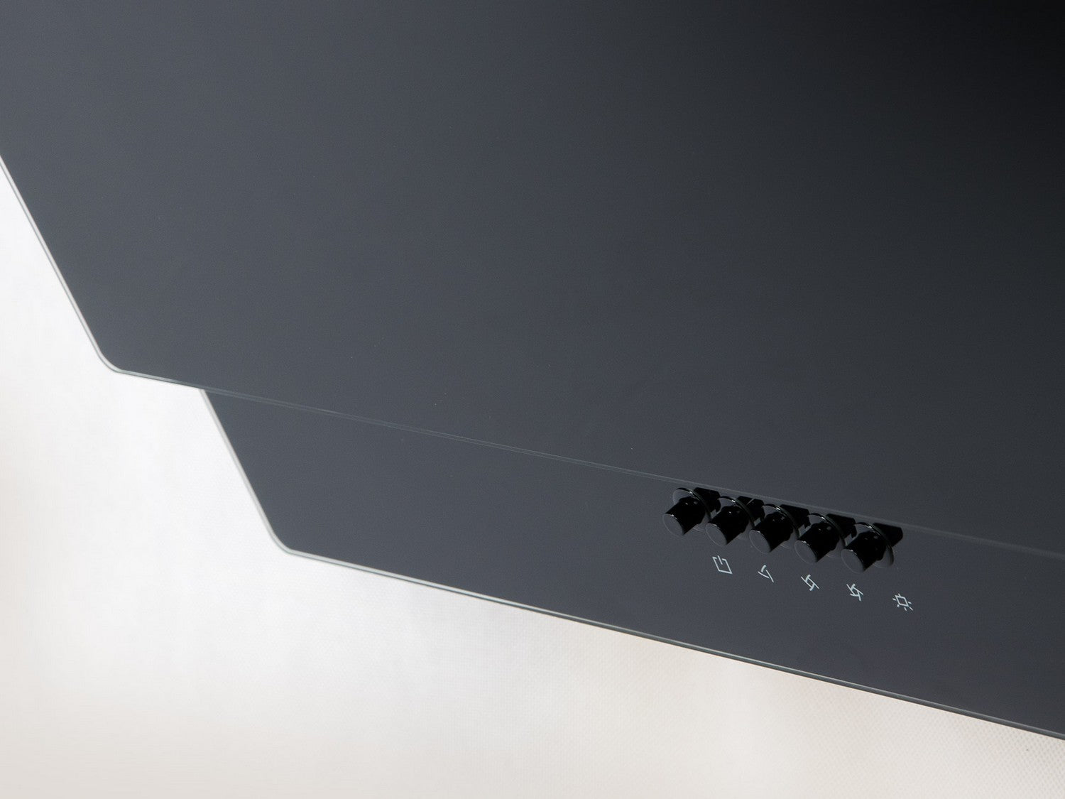 Virtuvės kamino dangtelis 60 cm Berdsen BT-211 juodas