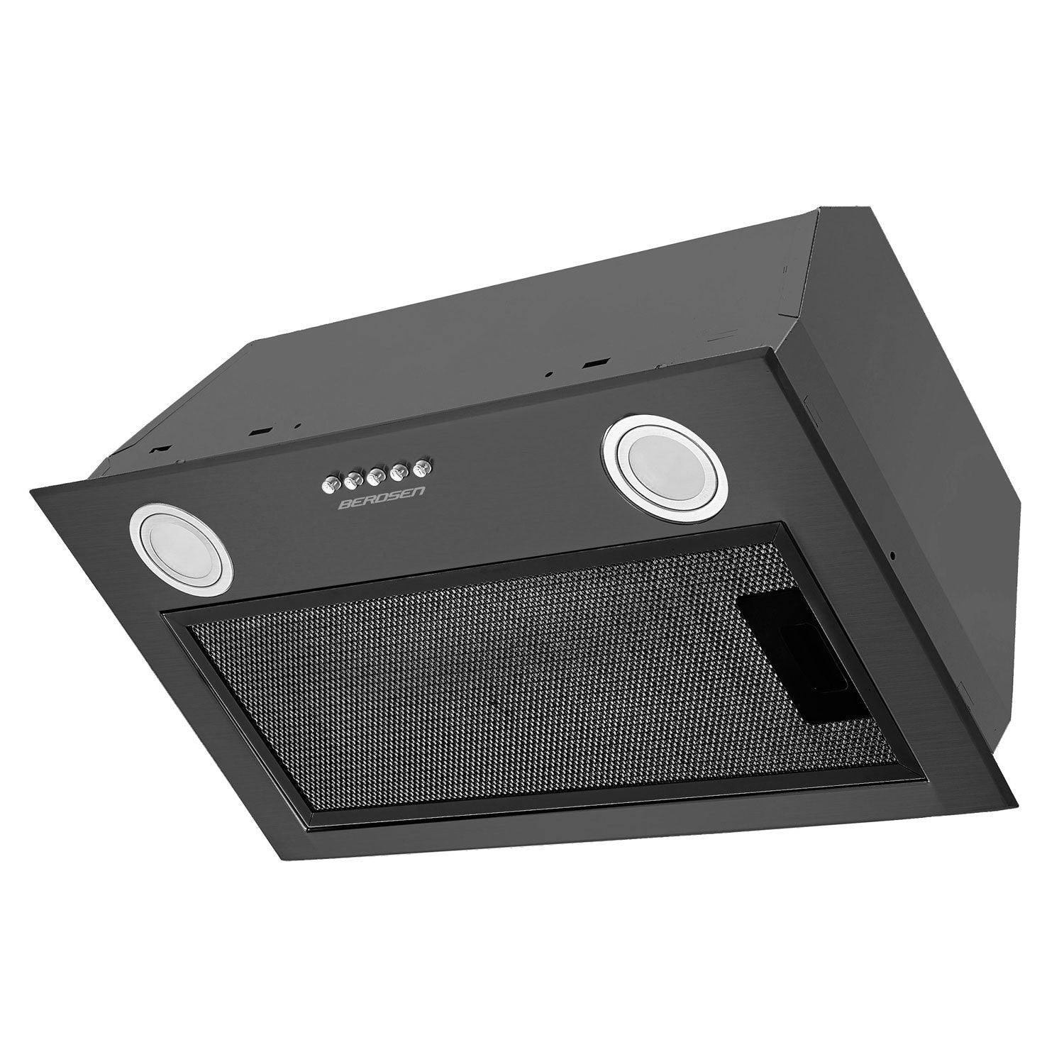 Virtuvės spintelė 52 cm juoda BE-50