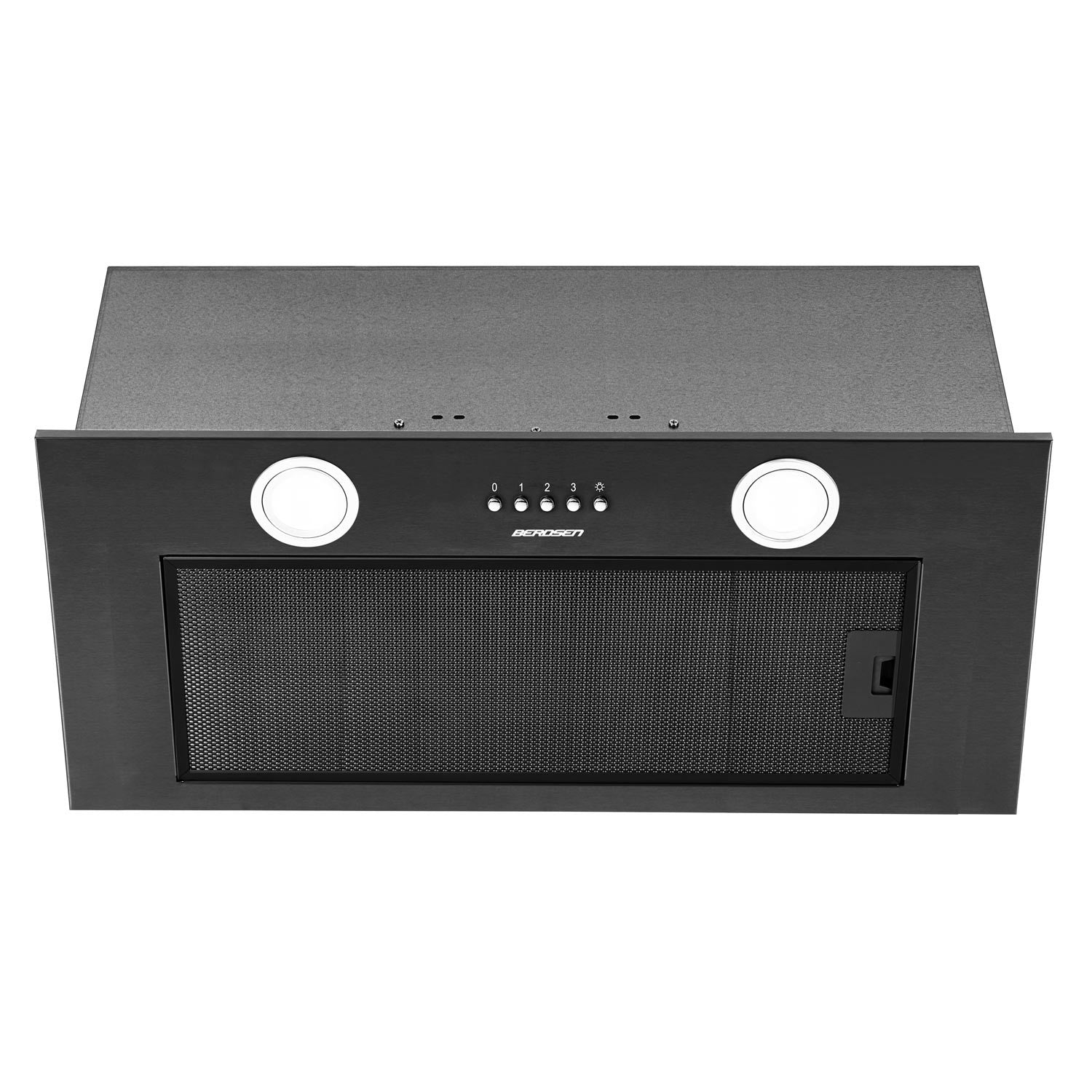 Virtuvės spintelė 52 cm juoda BE-50