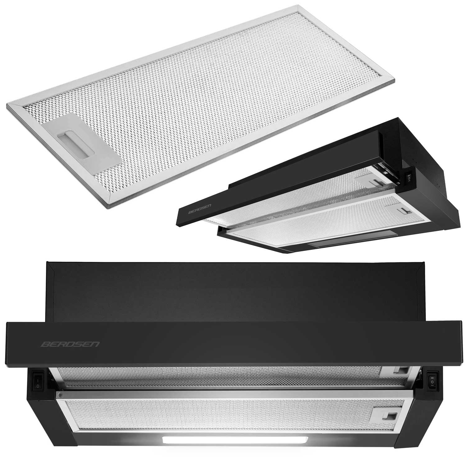 Teleskopinis virtuvės uždaras Berdsen BT-230