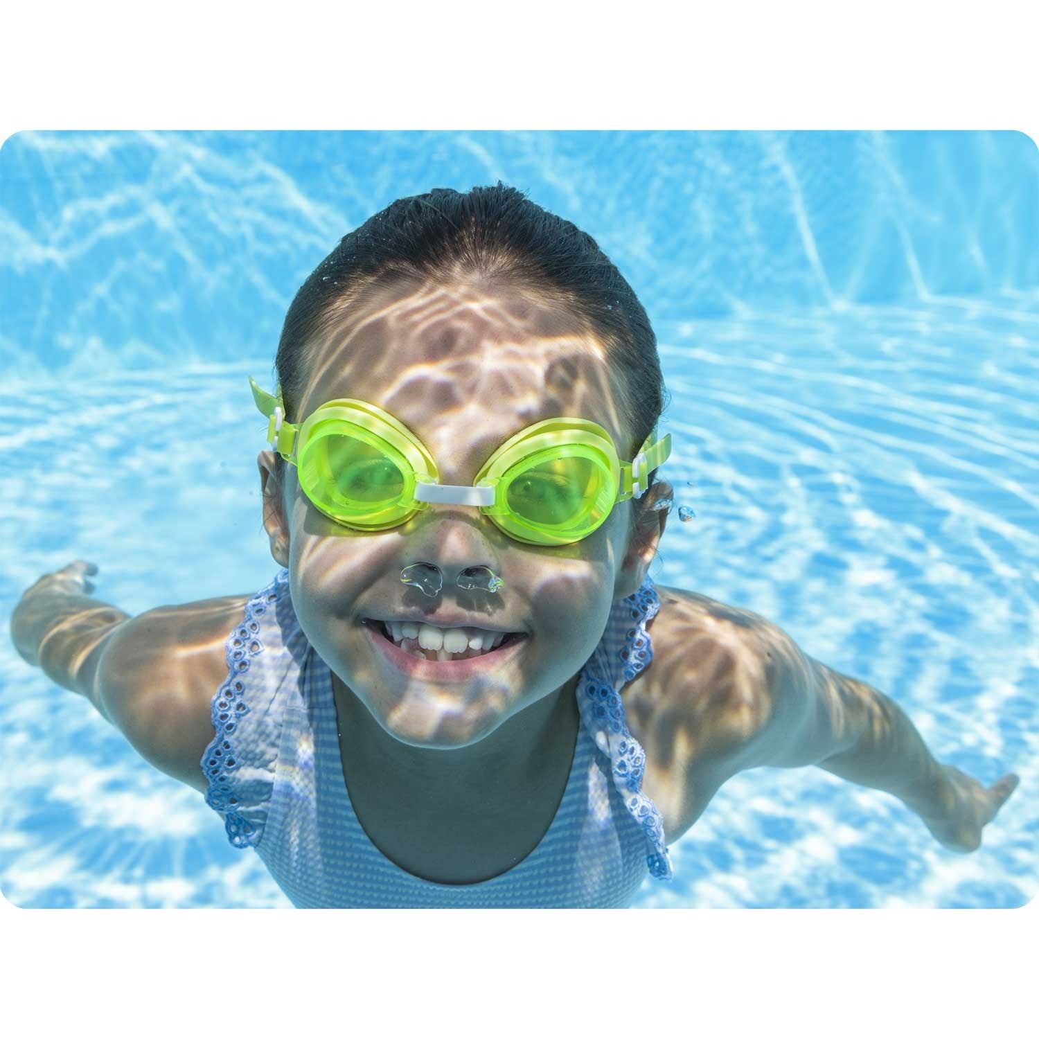 Žaliosios Bestway 21002 vaikų plaukimo akiniai