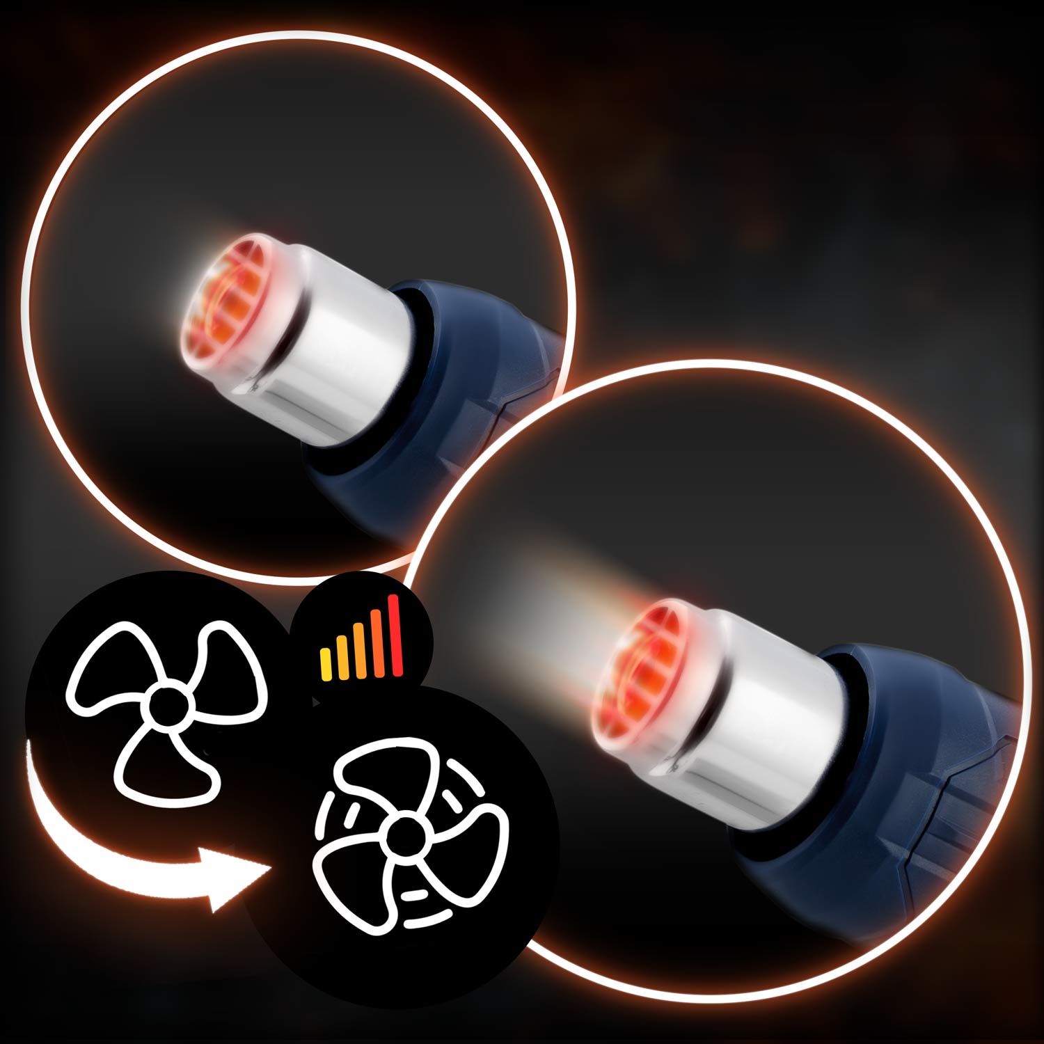 Humberg HM-290 2000 W elektros degiklis