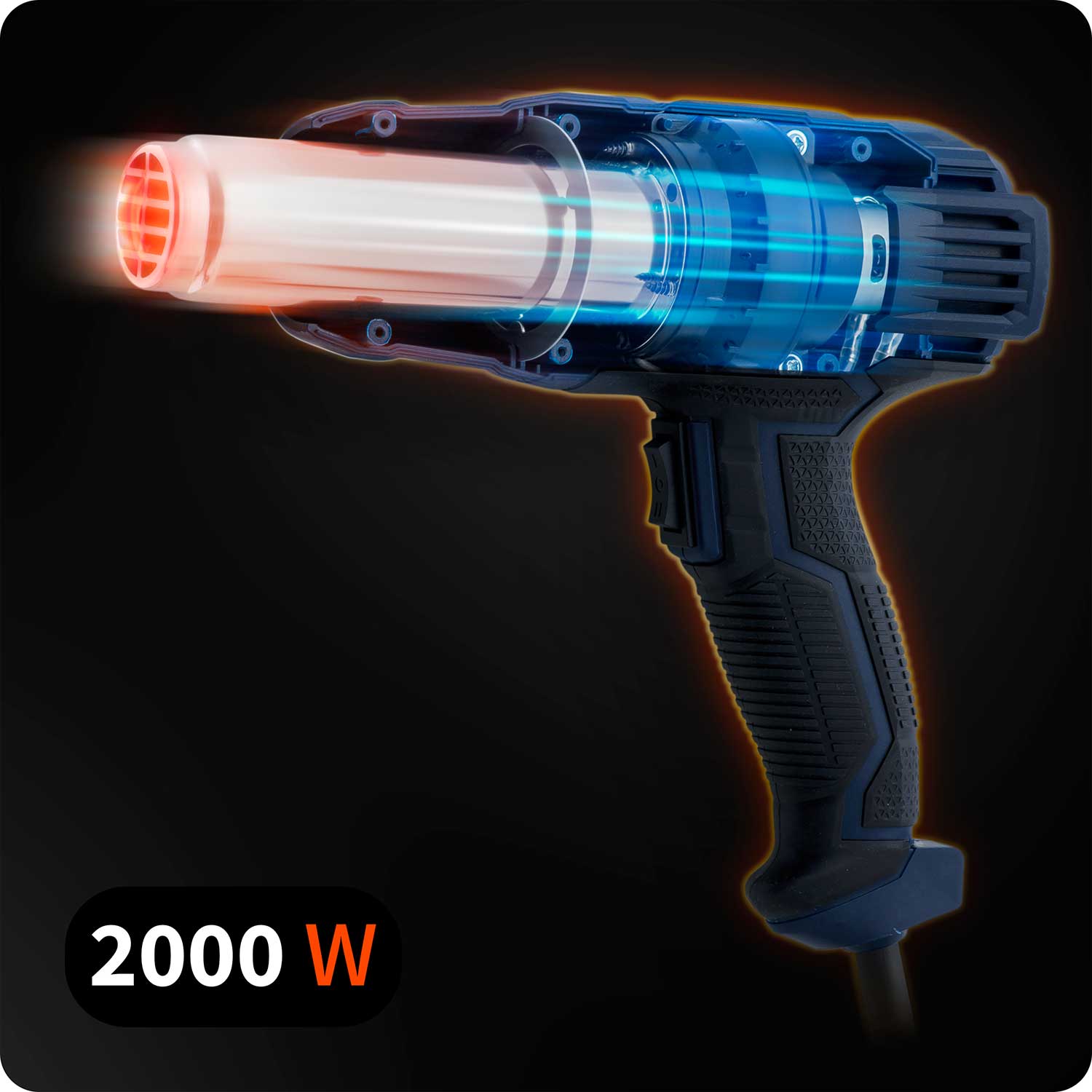 Humberg HM-290 2000 W elektros degiklis