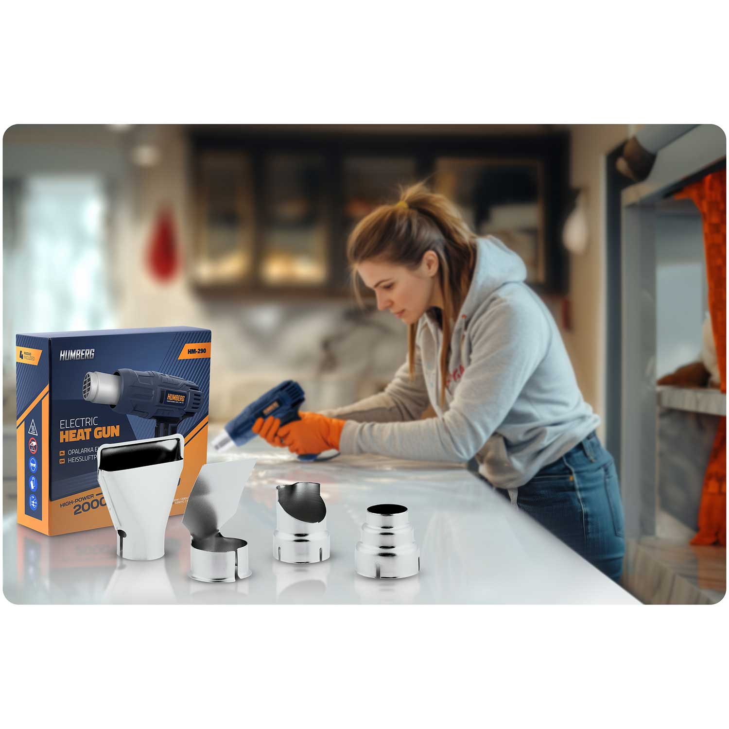 Humberg HM-291 2000 W elektros degiklis