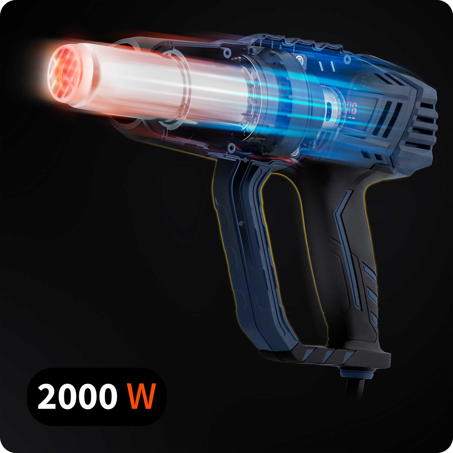 Humberg HM-291 2000 W elektros degiklis