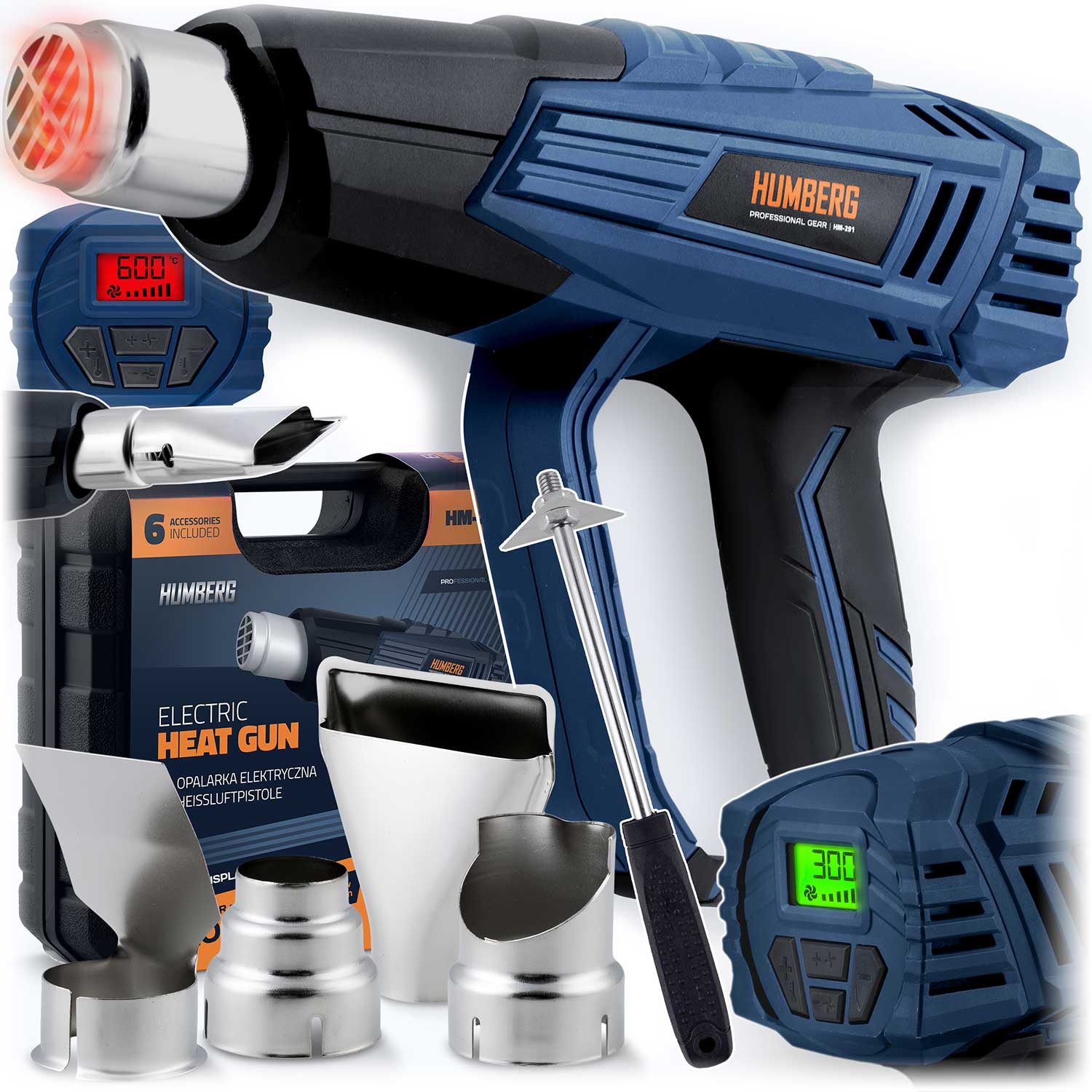 Humberg HM-291 2000 W elektros degiklis