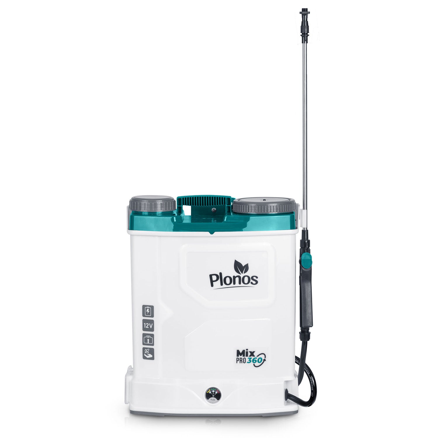 Akumuliatorių purškiklis su Plonos PL-603 maišytuvu