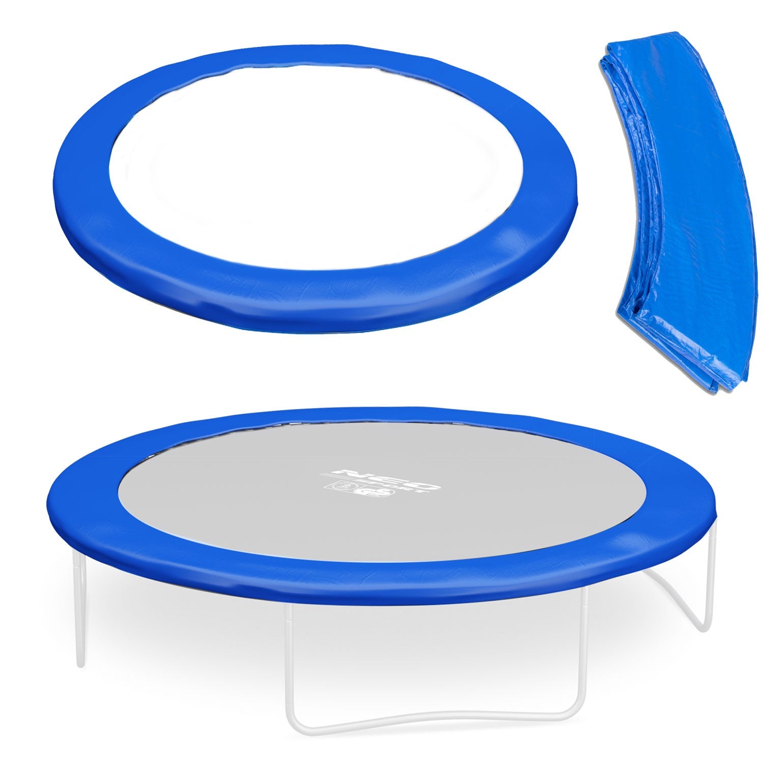 Batuto pjūvio apsauginė plokštė iš PVC 252 cm 8ft Neo-Sport