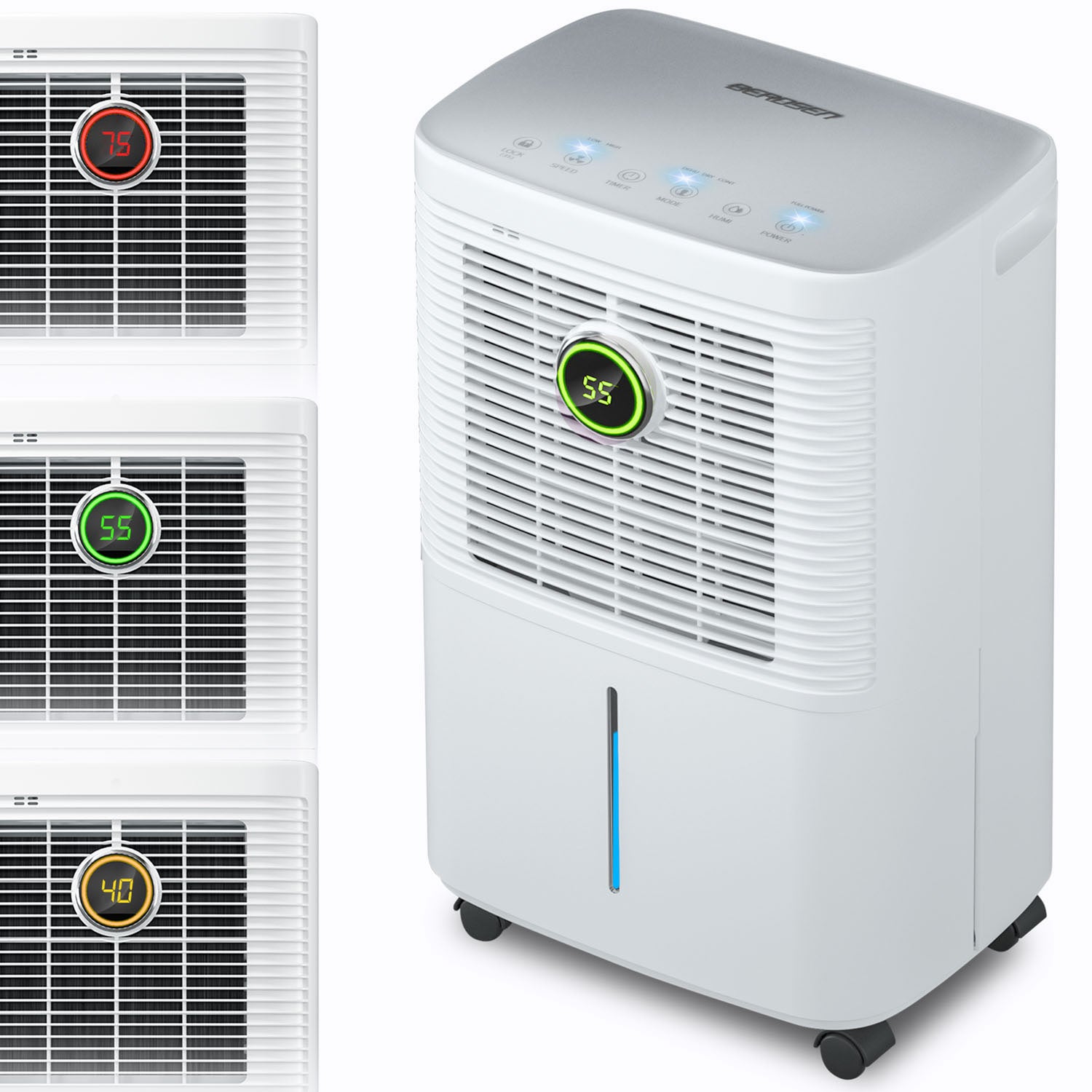 Kompresoriaus oro džiovintuvas - drėkintuvas Berdsen BD-525 balta