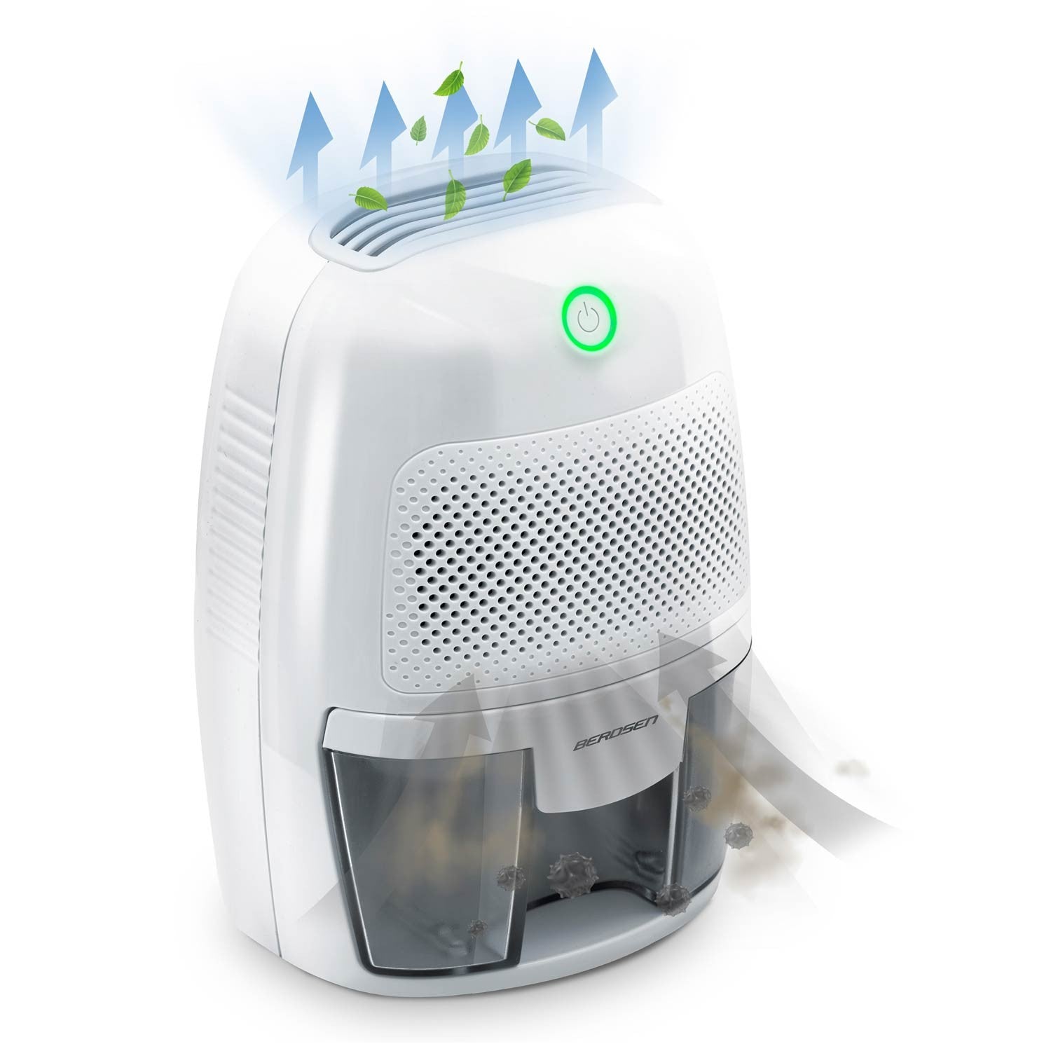 Oro džiovintuvas - drėkintuvas su automobilio maitinimo įtaisu Berdsen BR-50B balta