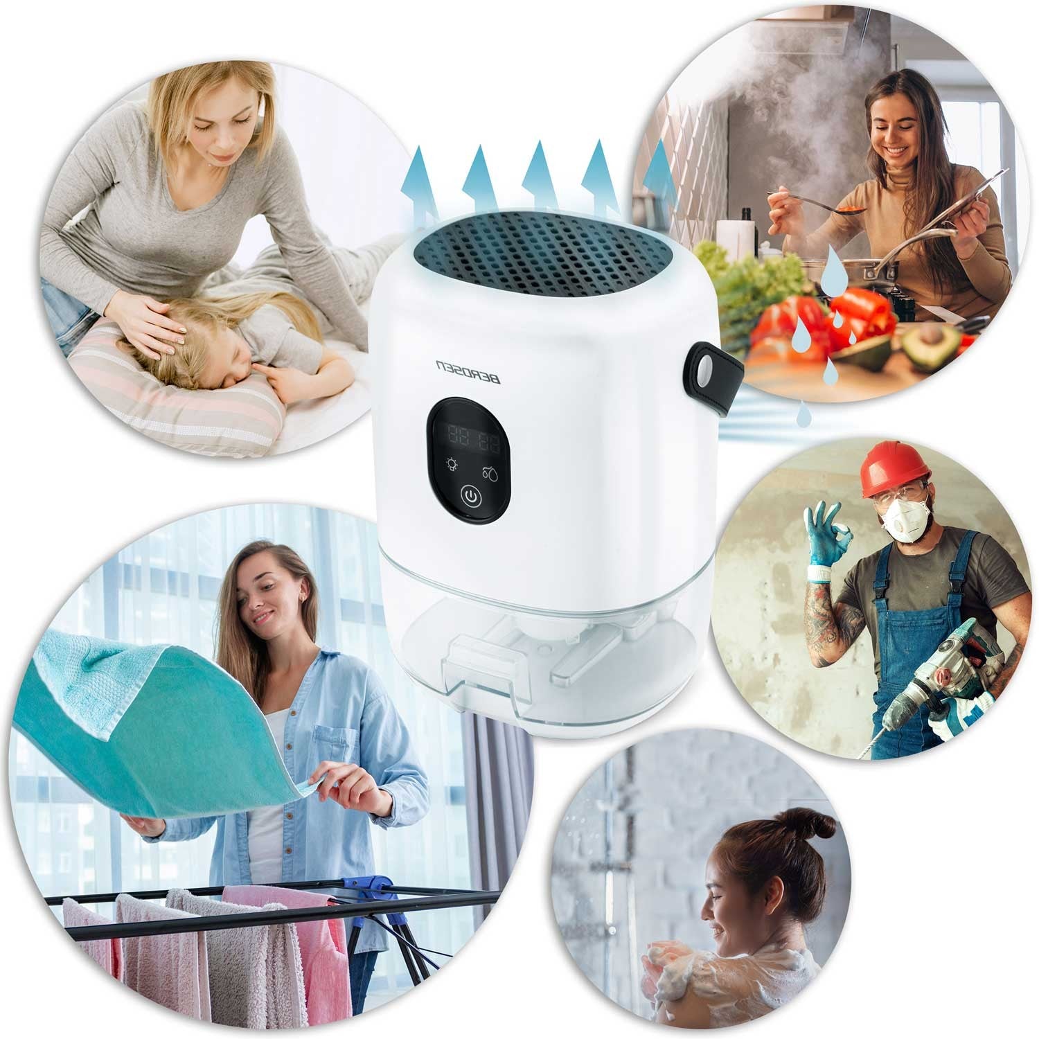 Berdsen BR-10B oro džiovintuvas - drėkintuvas