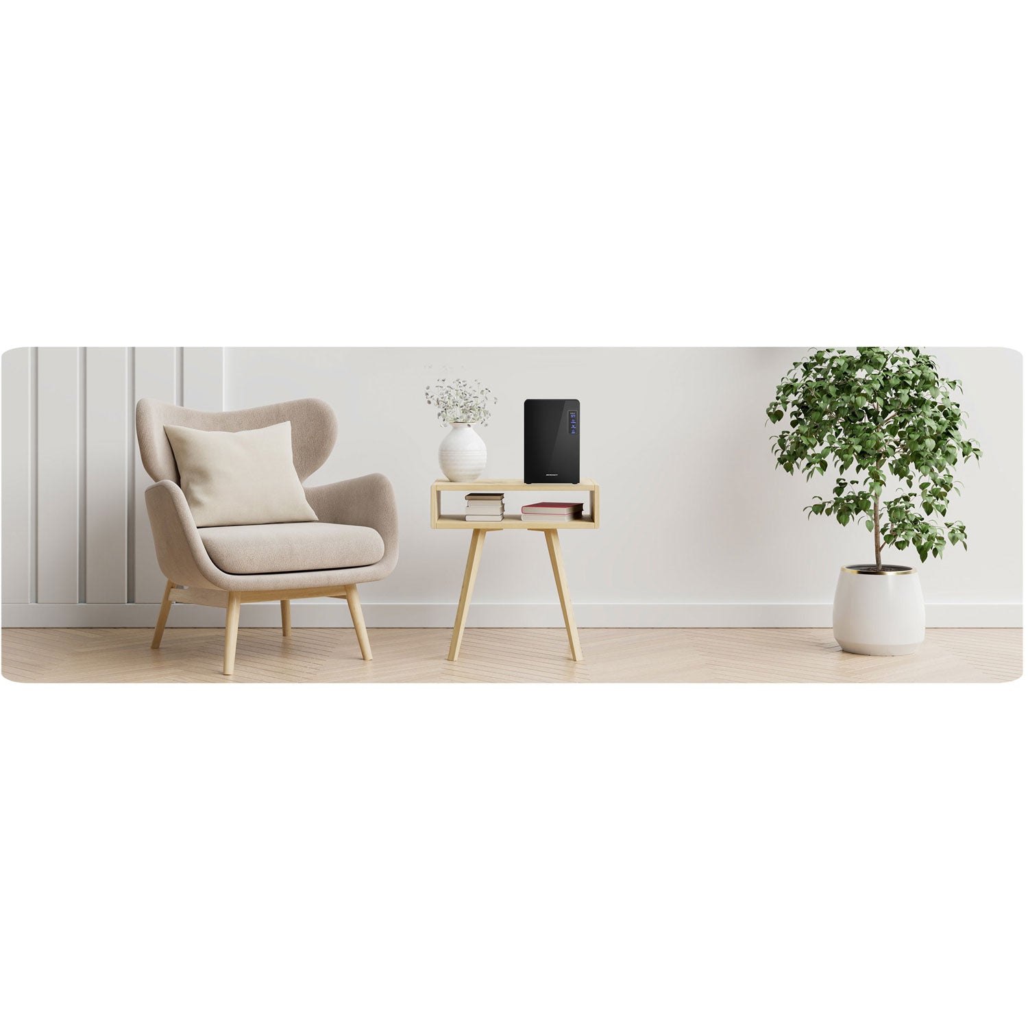 Berdsen BR-22A oro džiovintuvas - drėkintuvas, juodas