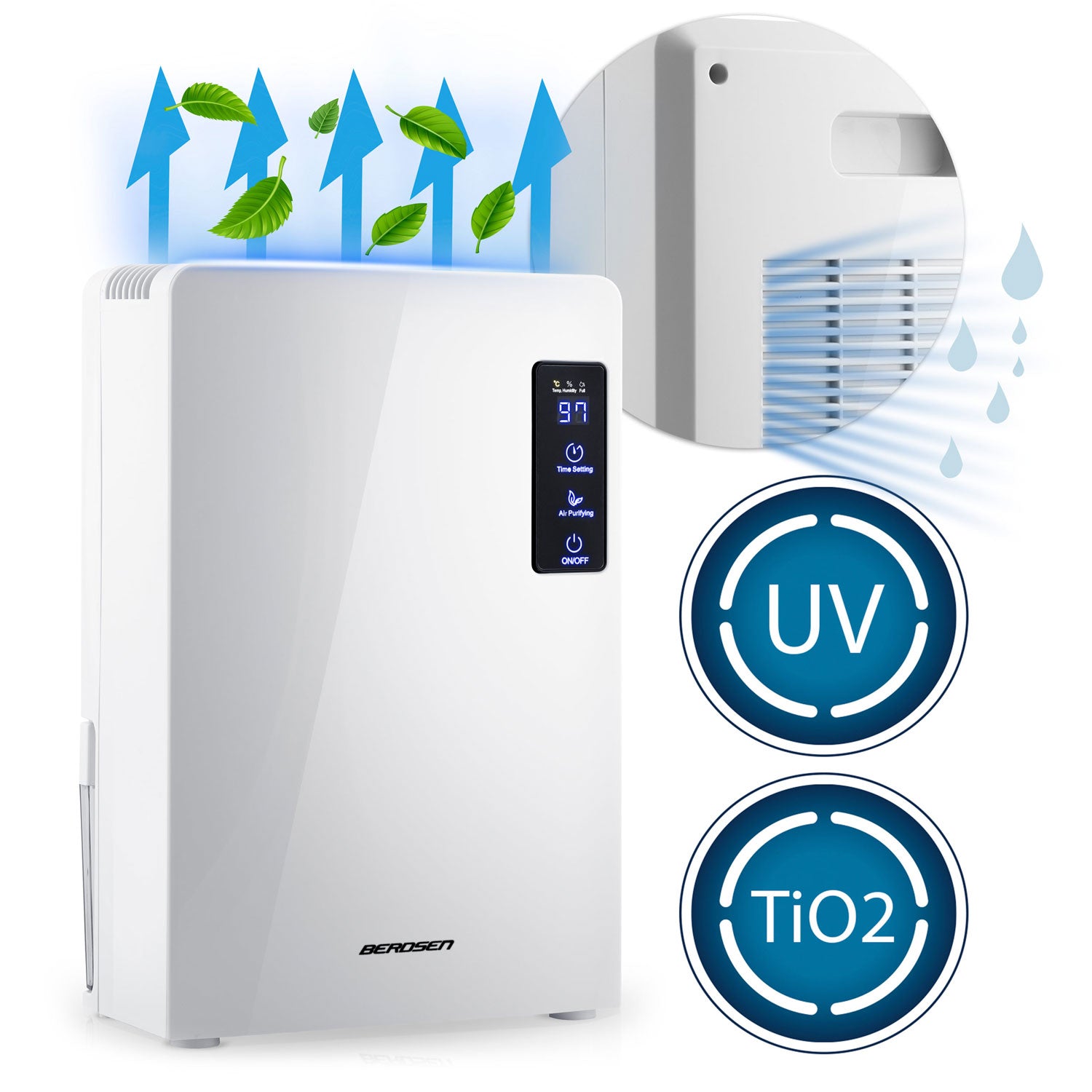 Berdsen BR-22A oro džiovintuvas - drėkintuvas