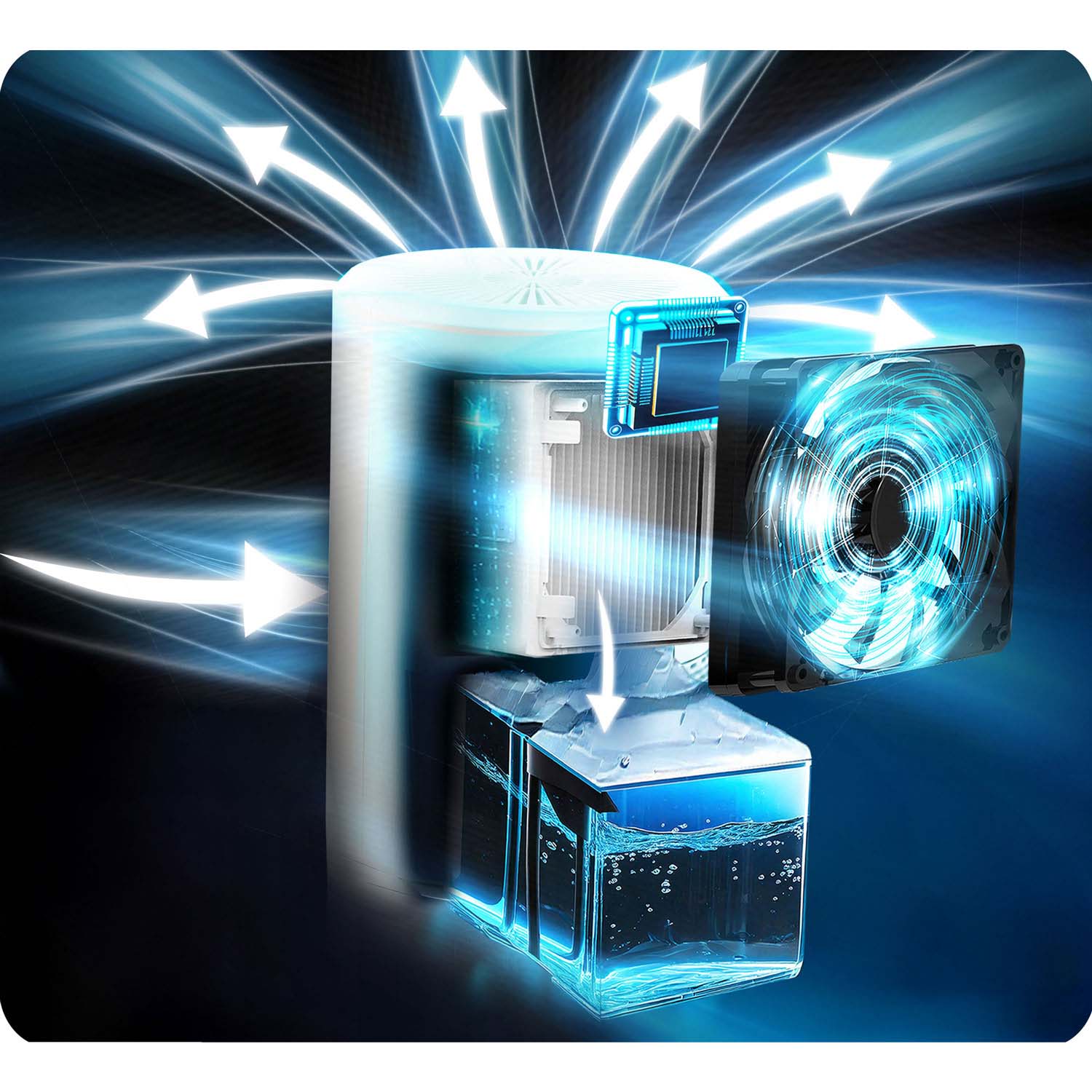 Berdsen BD-526 oro džiovintuvas - drėkintuvas