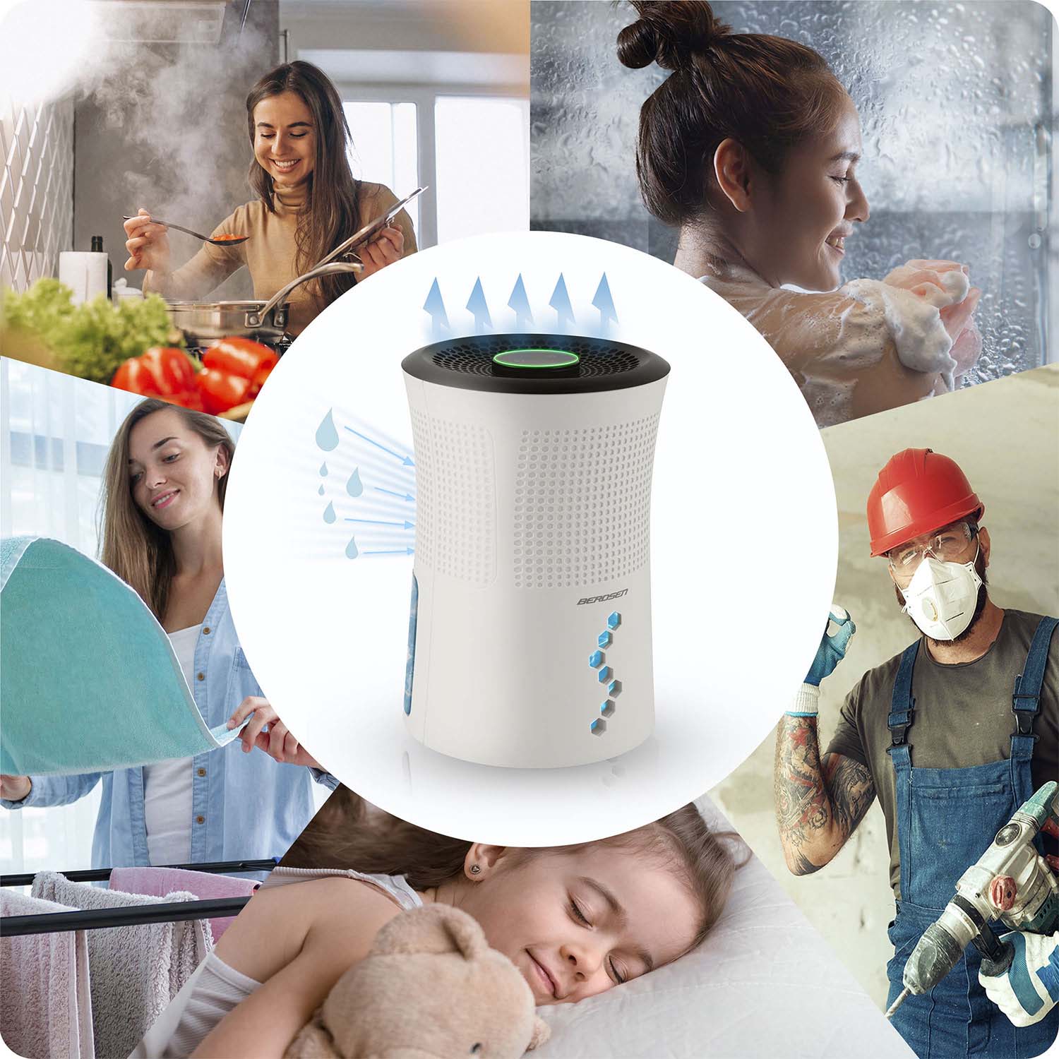 Berdsen BD-527 oro džiovintuvas - drėkintuvas