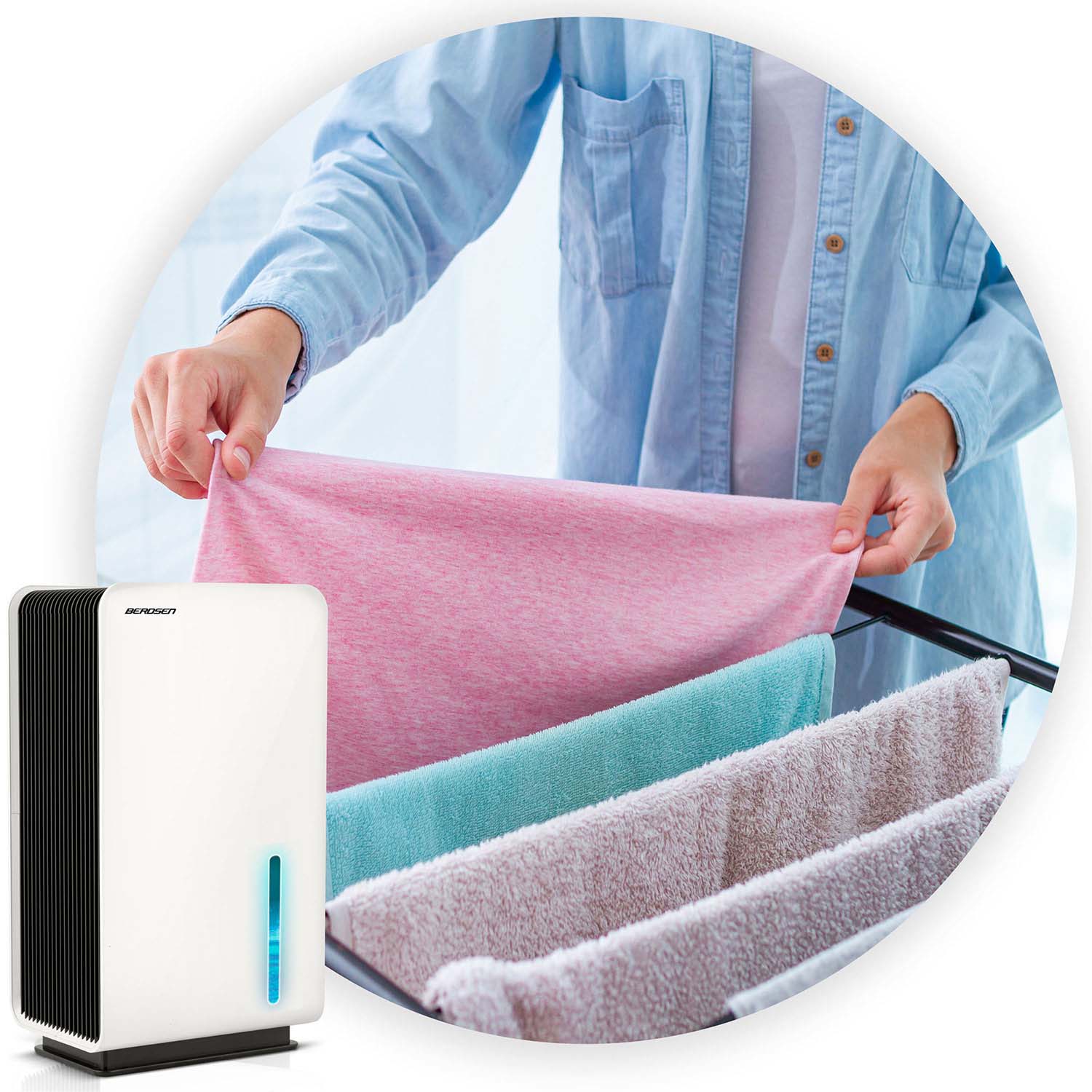 Berdsen BD-531 oro džiovintuvas - drėkintuvas