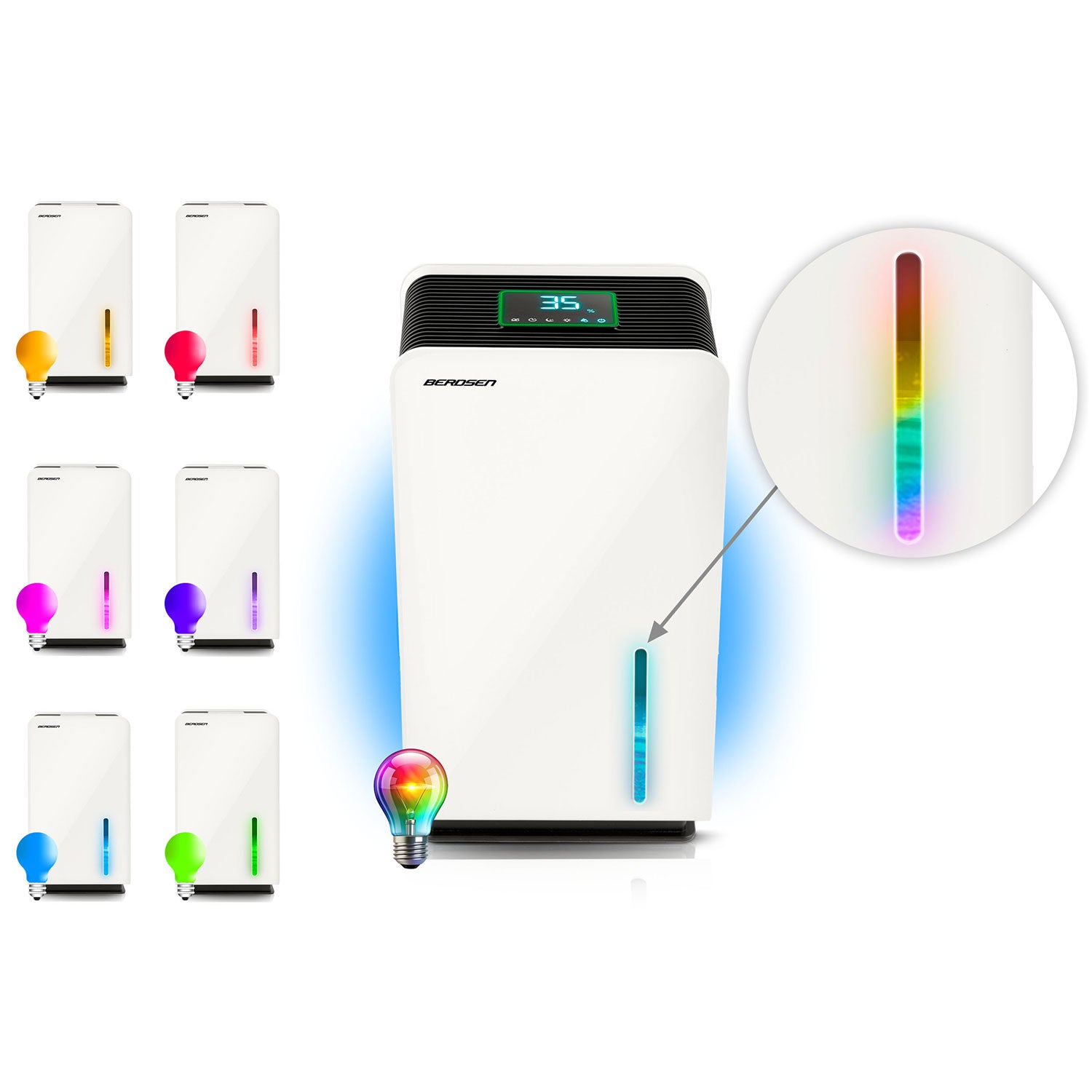 Berdsen BD-531 oro džiovintuvas - drėkintuvas