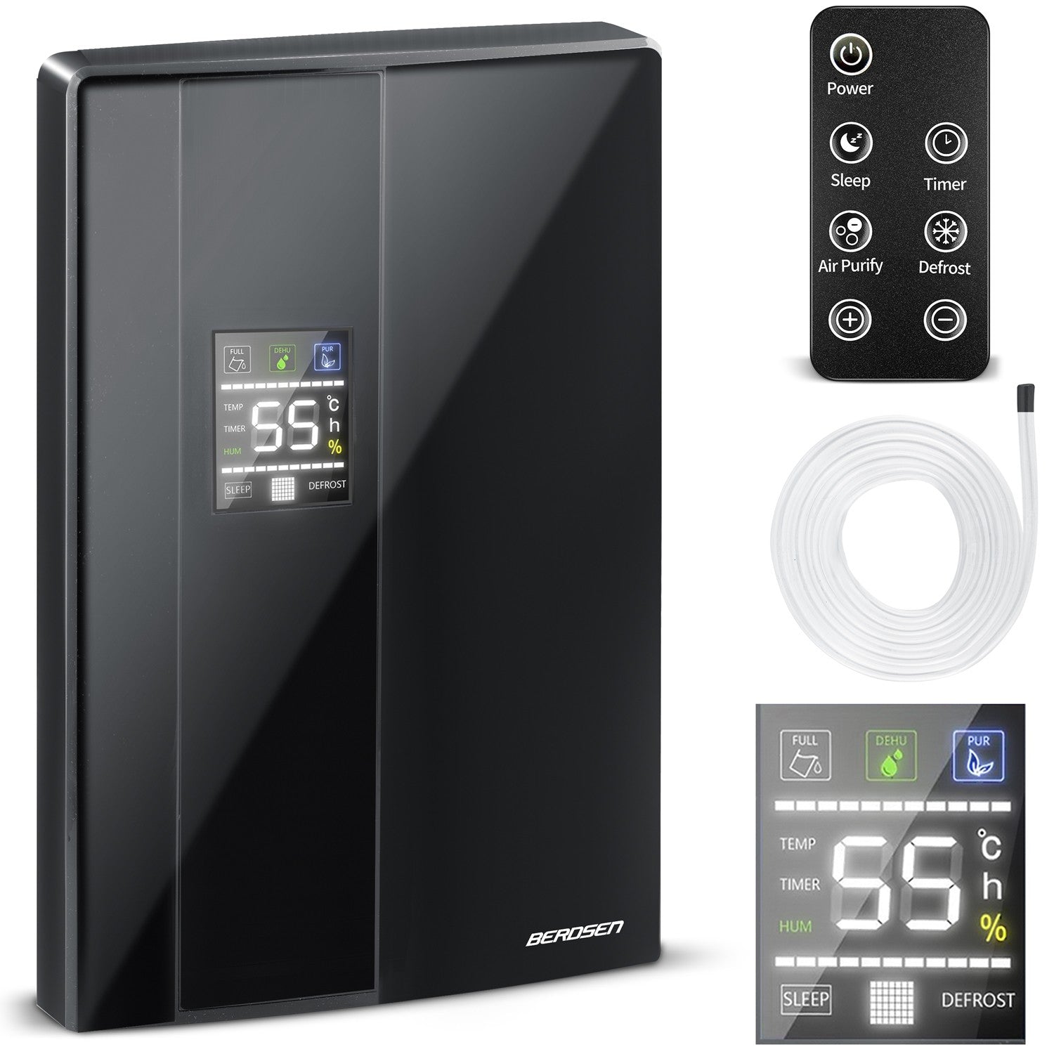 Berdsen BR-20D oro džiovintuvas - drėkintuvas