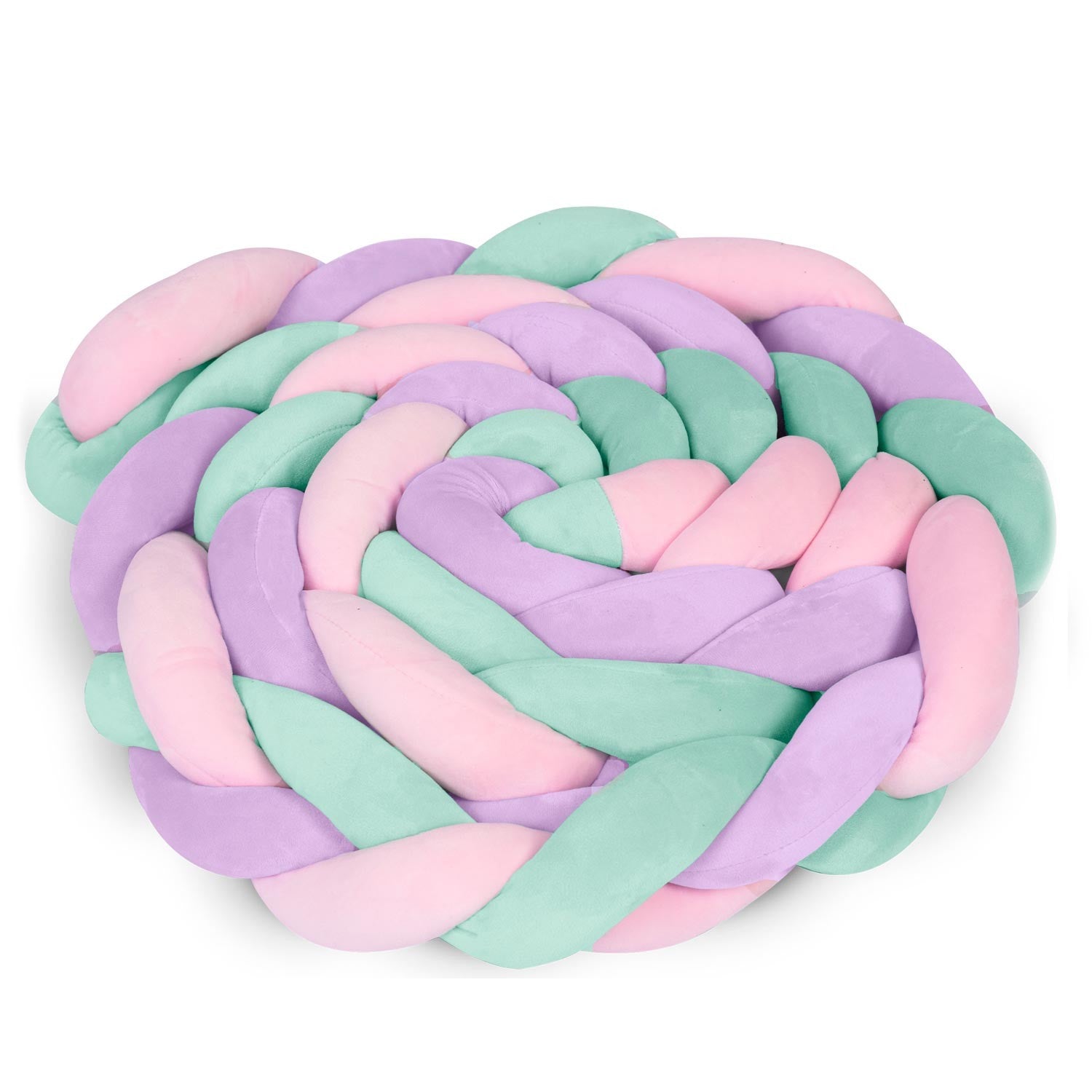 Ricokids 3m lovelė - mentas-rožinė-purpurtinė