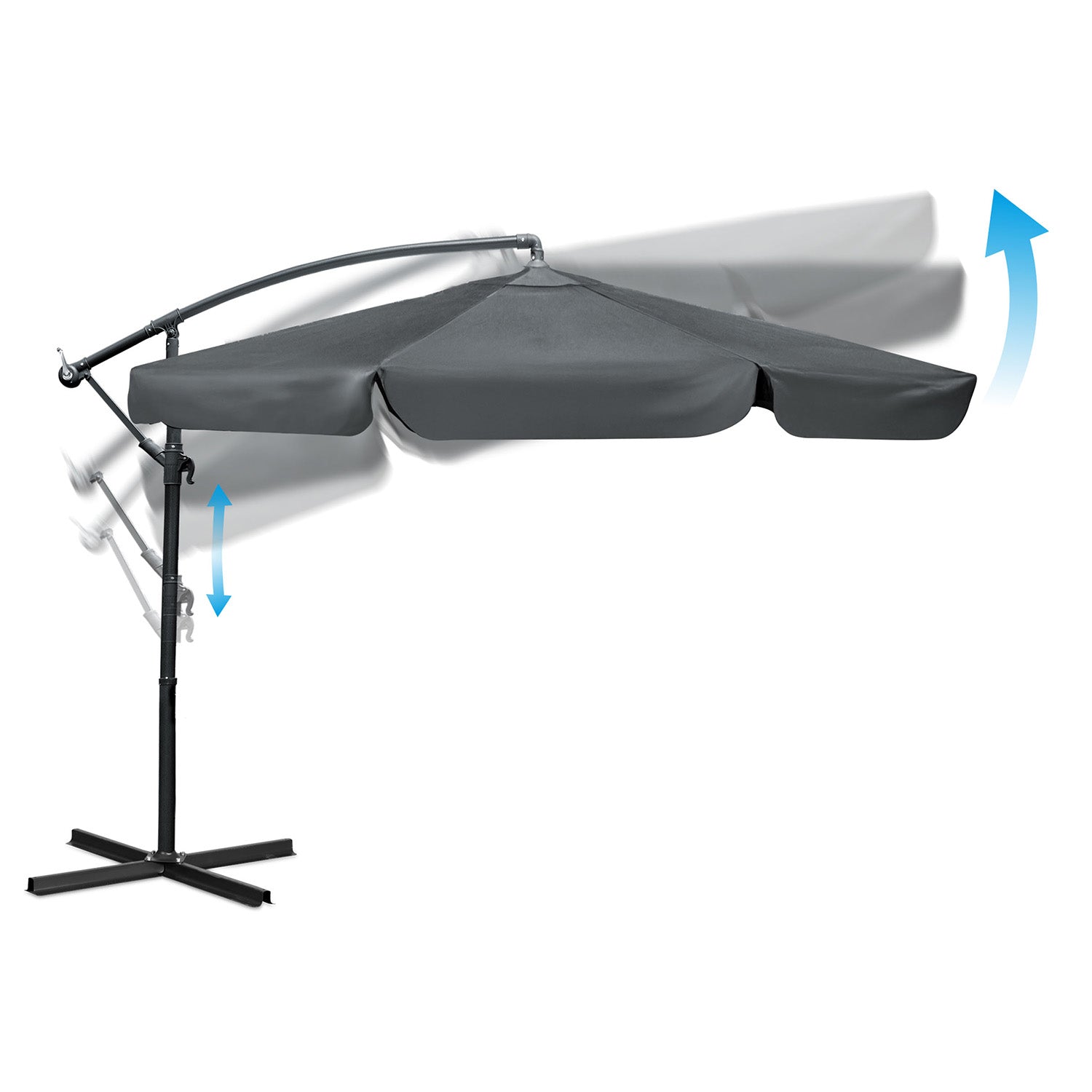 Plonos PL-880 6 skerspjūvio 350 cm su dangčiu