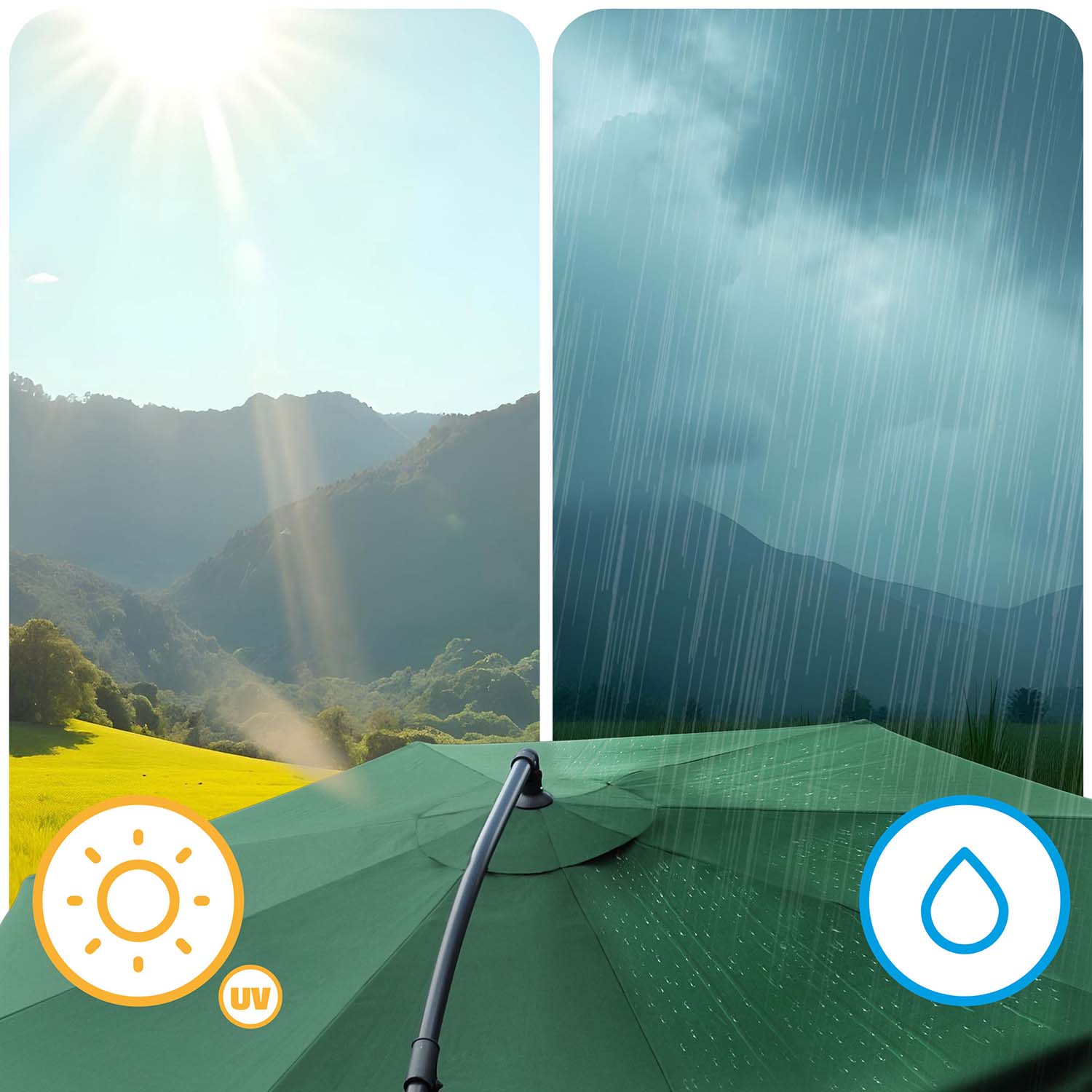 Plonos PL-880 6 skerspjūvio 350 cm su dangčiu