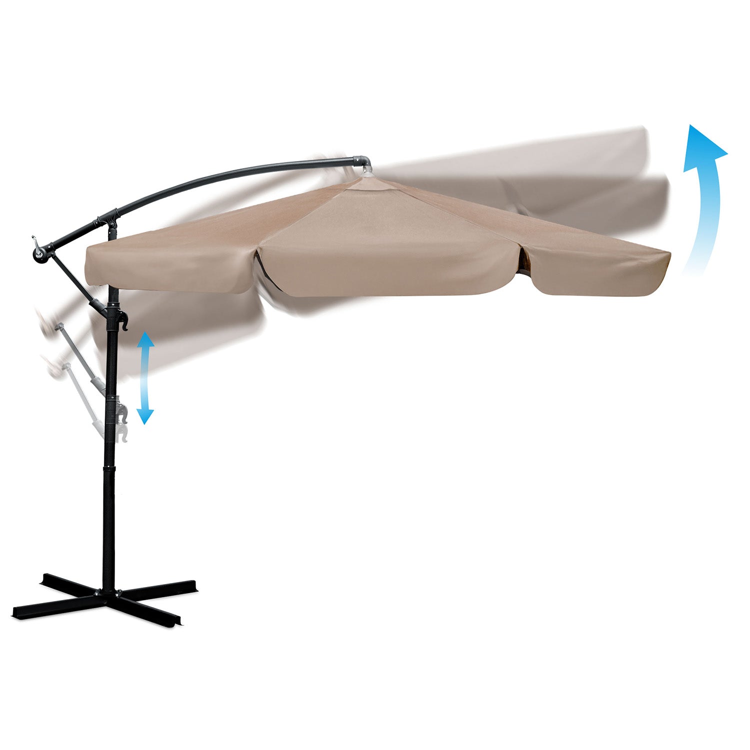 Plonos PL-880 6 skerspjūvio 350 cm su dangčiu