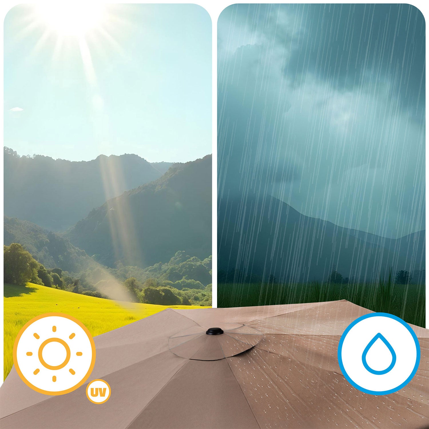 6 segmentų 300 cm apatinis sodininkas su Plonos PL-884 dangčiu