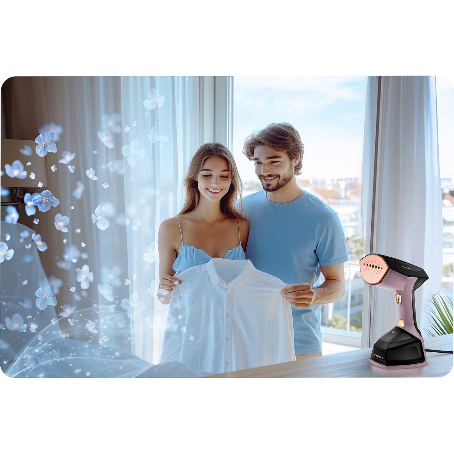 Garo Lygintuvas Drabužiams 2000 W Steamer Berdsen BD-300