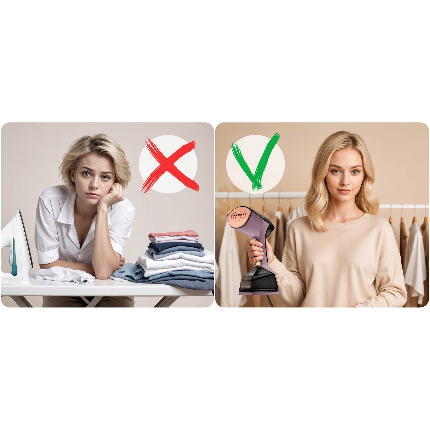 Garo Lygintuvas Drabužiams 2000 W Steamer Berdsen BD-300