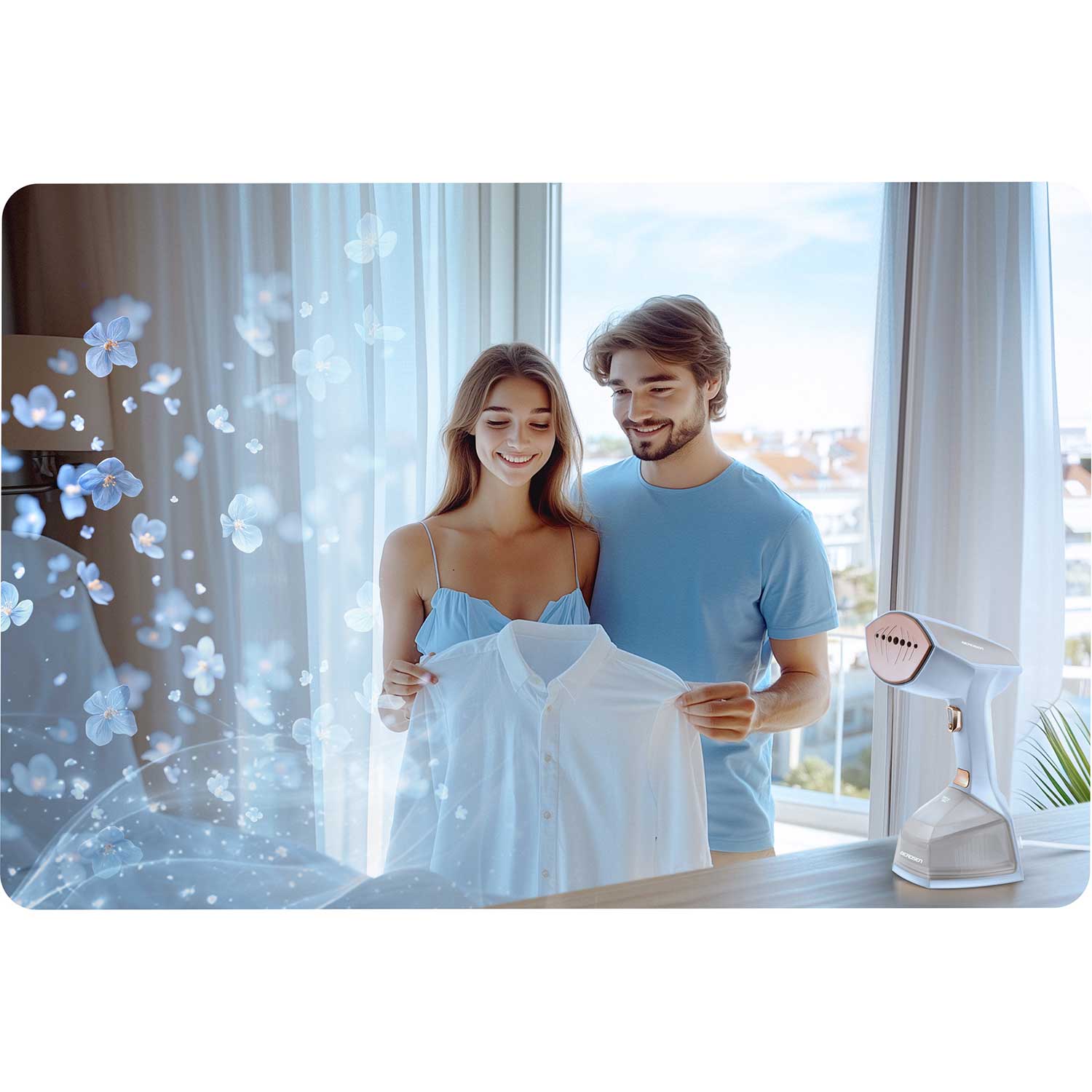 Garo Lygintuvas Drabužiams 2000 W Steamer Berdsen BD-300