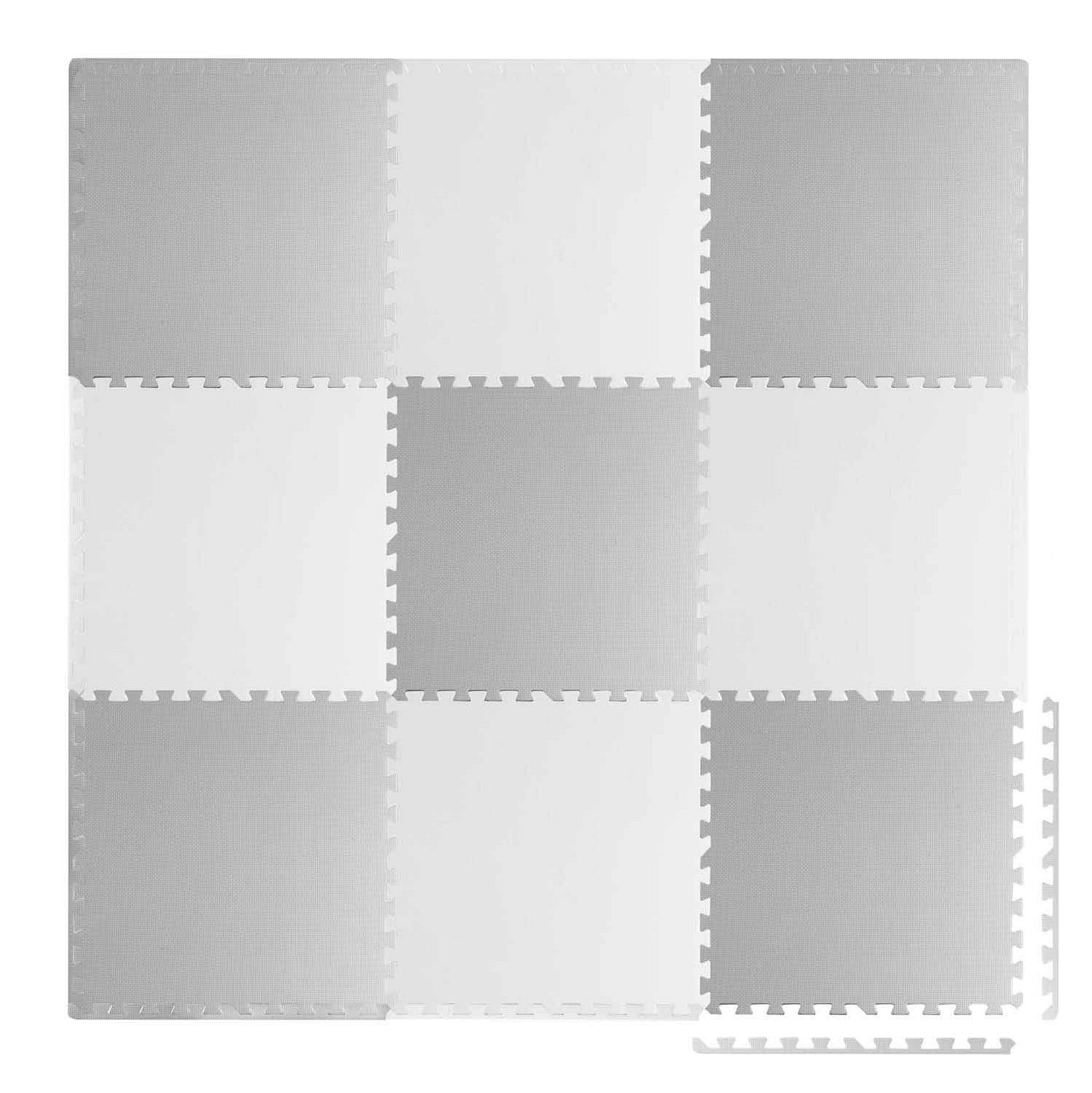 Didelis balta-grietų Ricokids puzlo putas 180x180cm 9szt
