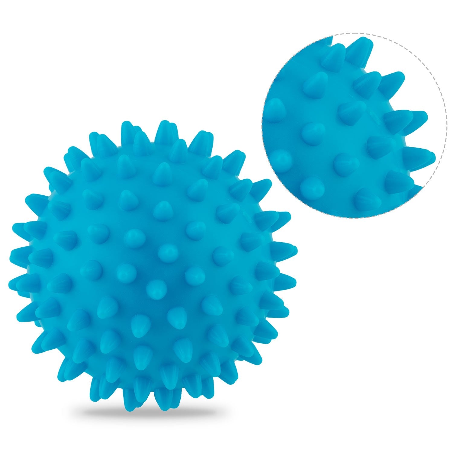 7,5 cm masažo ir fitneso kamuolys NS-957 mėlynas