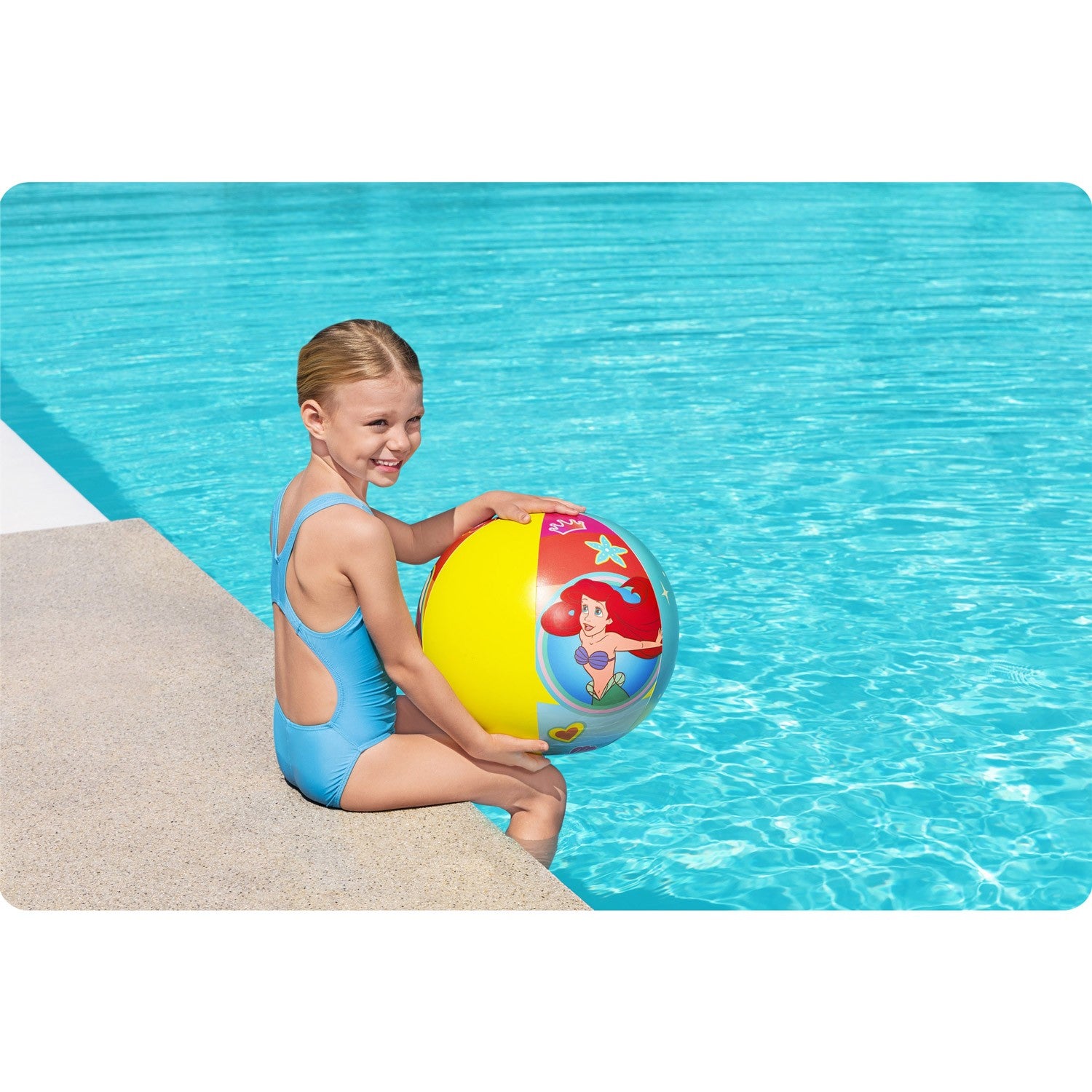 "Disney Princess Bestway" 91042 cm ploto kamuolys vaikams