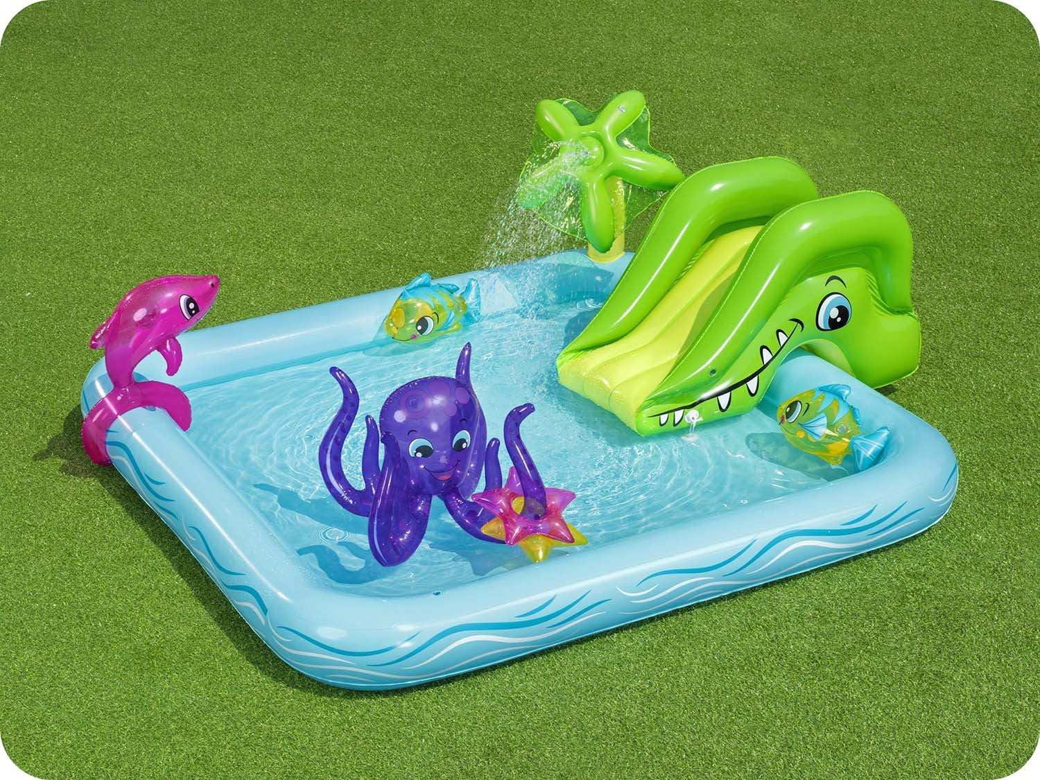 Akvariumo žaidimų aikštelė 239 x 206 x 86 cm Bestway 53052