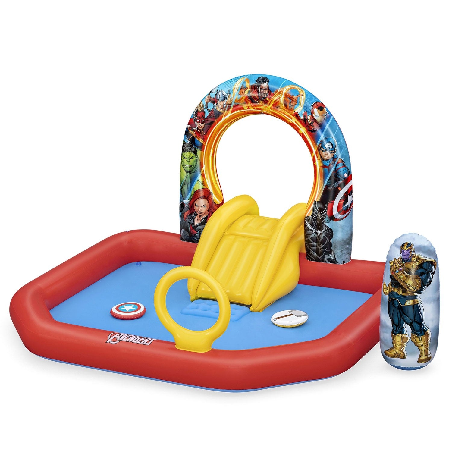 "Avengers" dviračio žaidimų aikštelė 211 x 198 x 125 cm