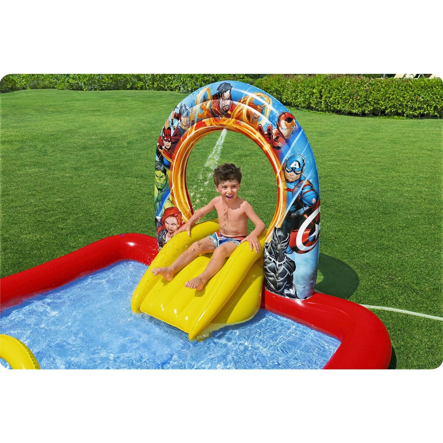 "Avengers" dviračio žaidimų aikštelė 211 x 198 x 125 cm