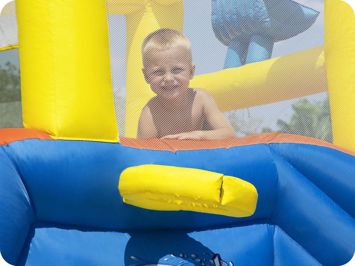 Drebėjimo žaidimų aikštelė Mega Park 551 x 502 x 265 cm Bestway 53377