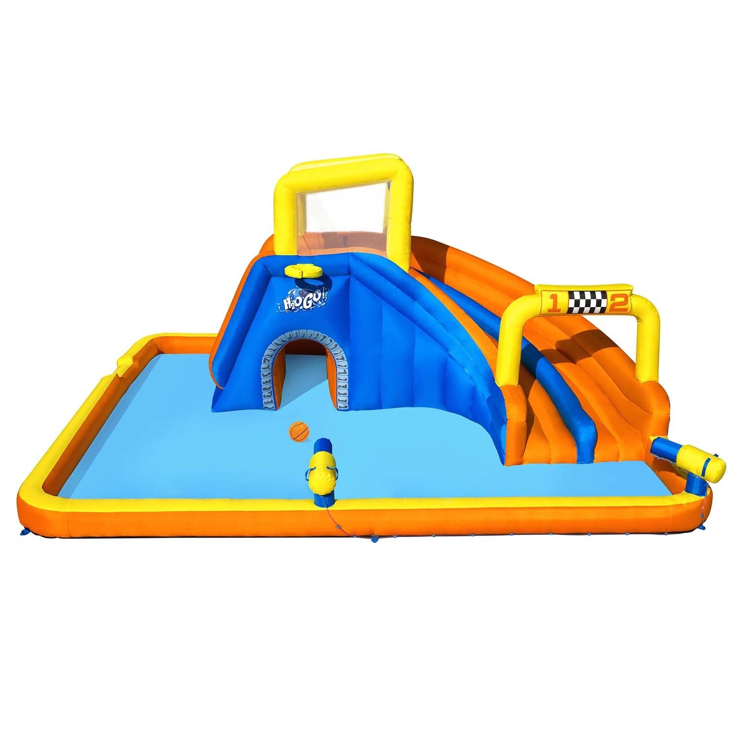 Drebėjimo žaidimų aikštelė Mega Park 551 x 502 x 265 cm Bestway 53377