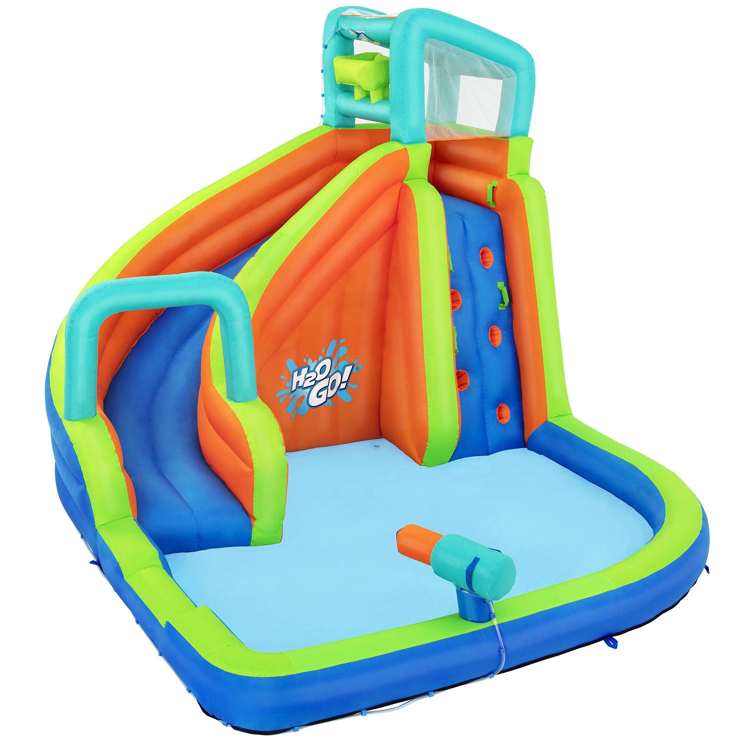 Drebėjimo žaidimų aikštelė Mega Park 365 x 320 x 270 cm Bestway 53408
