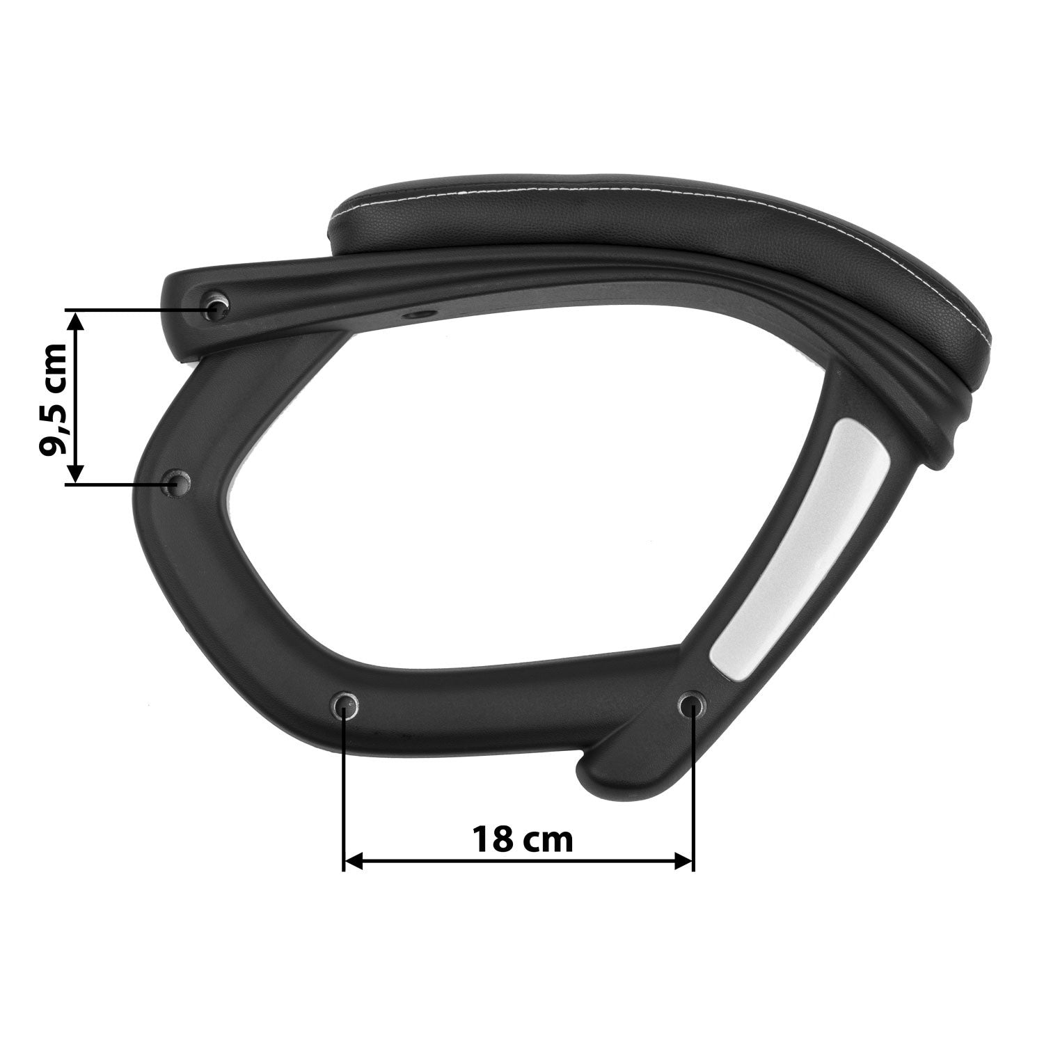 Sėdynės apatiniai 222 juodai