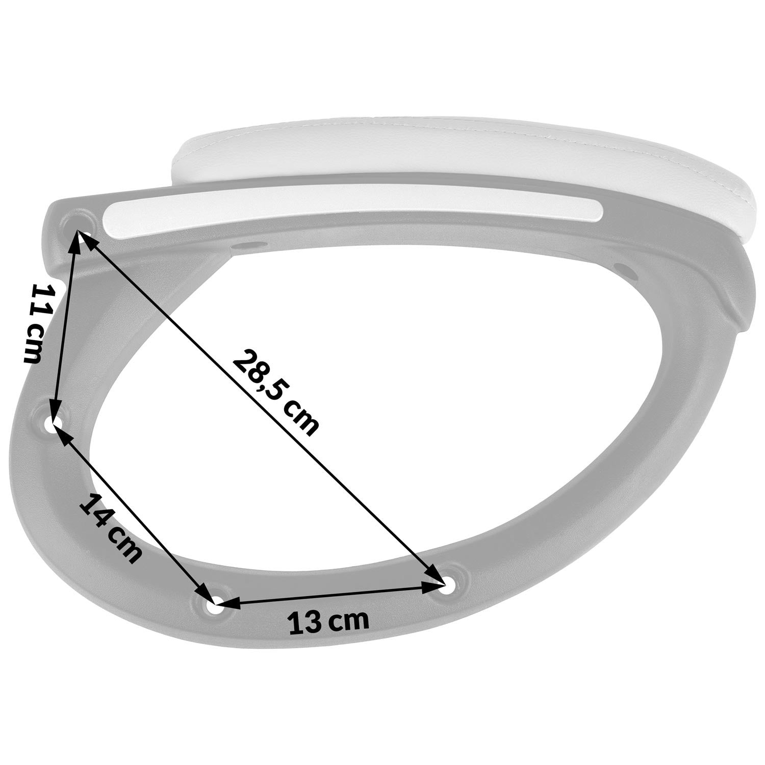 Sėdynės apatiniai diržai