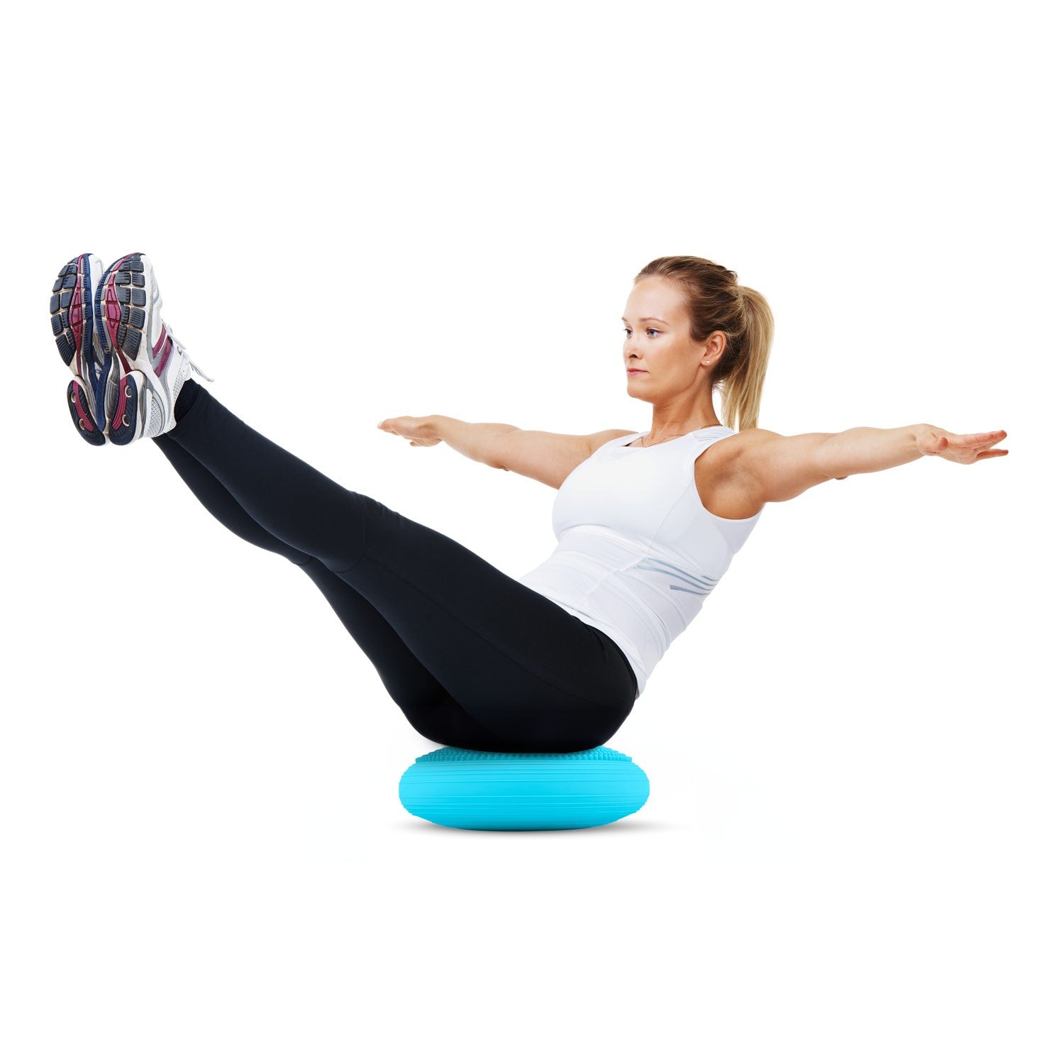 33 cm NS-958 mėlynos spalvos sensorinė pratimų pagalvė